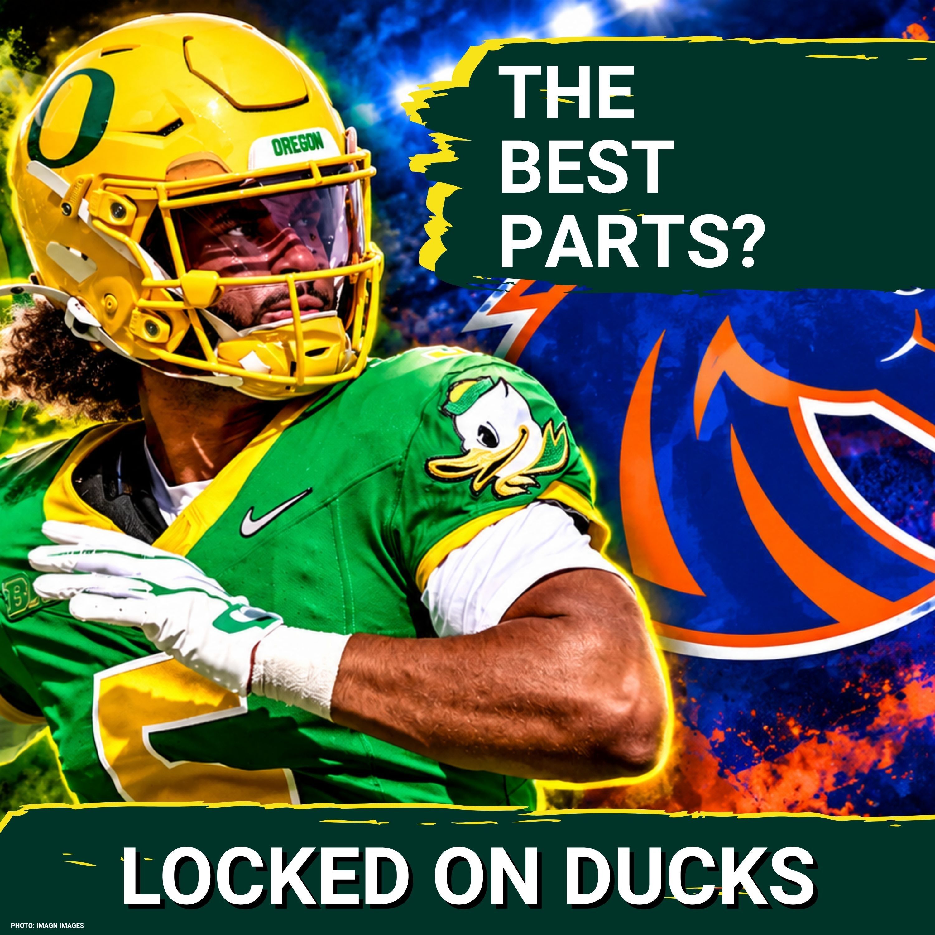 Dante Moore EXCITED in Oregon-Boise State Clash w/Elite Pass Catchers, Dan Lanning's Defensive Line? episode artwork