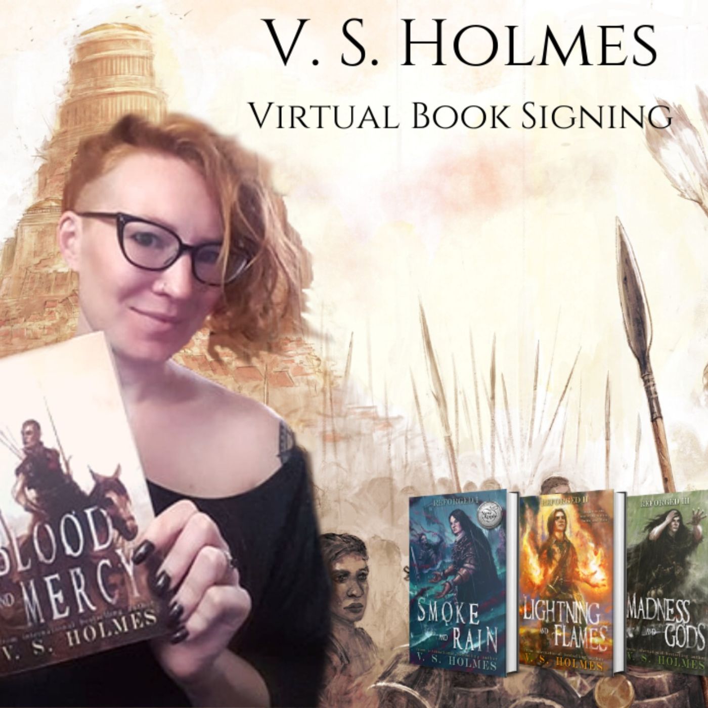 BONUS EPISODE: V. S. Holmes Virtual Signing with Toadstool Books episode artwork