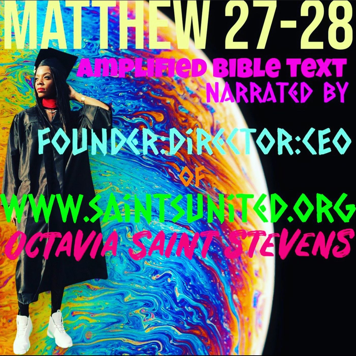 MATTHEW 27-28 AMPLIFIED BIBLE TEXT episode artwork