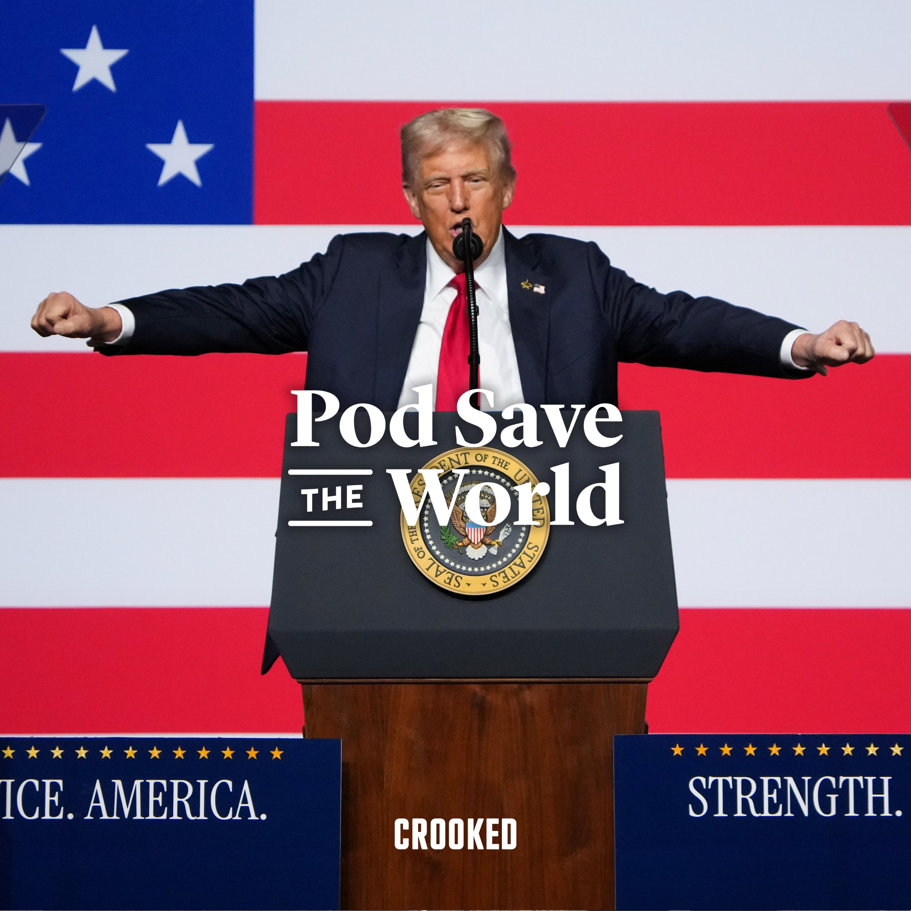 Episode art: Trump's Fascist Military Jamboree
