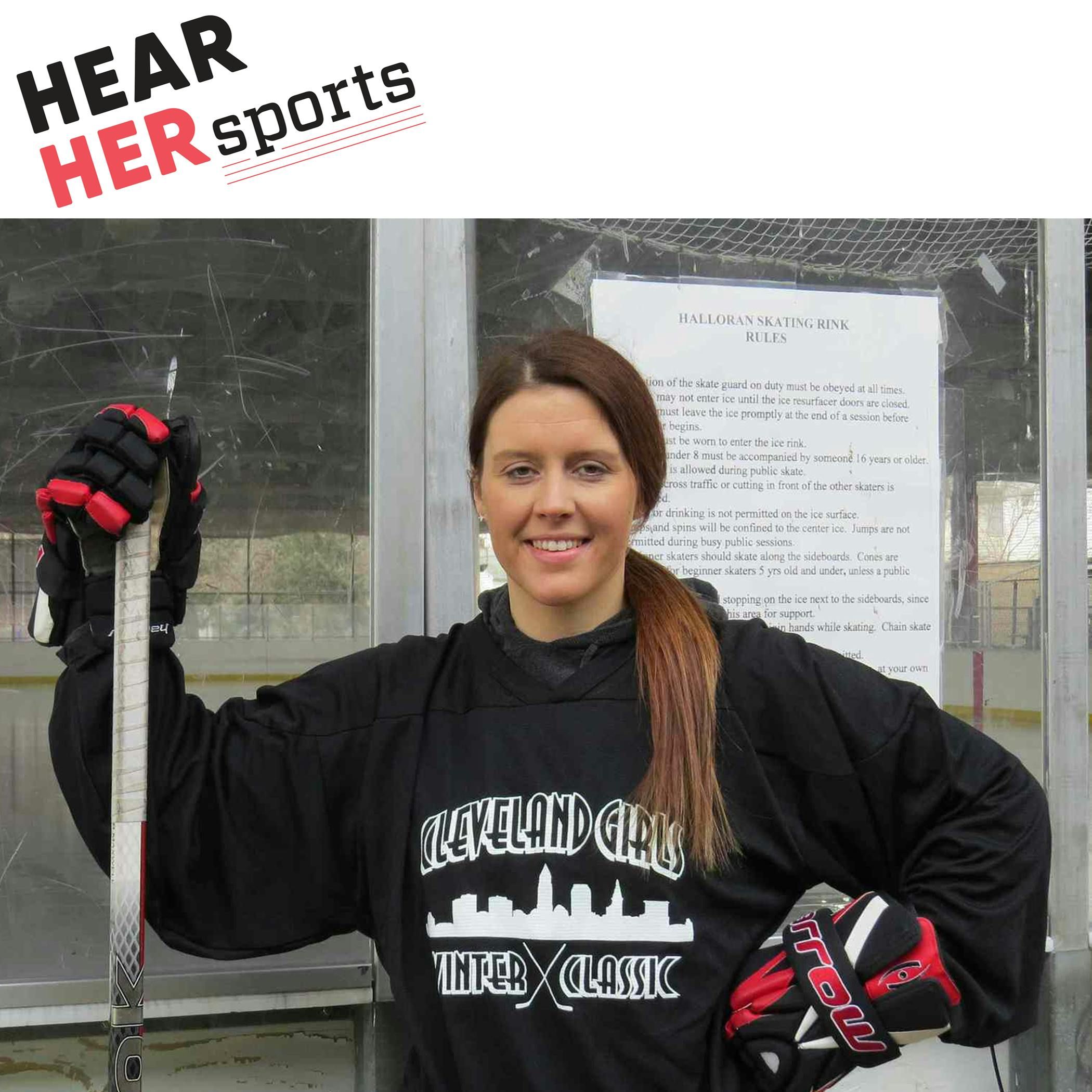 HHS Ep0006 Seanna Conway talks about coaching U14 girls ice hockey, NWHL, and female athletes in the media episode artwork