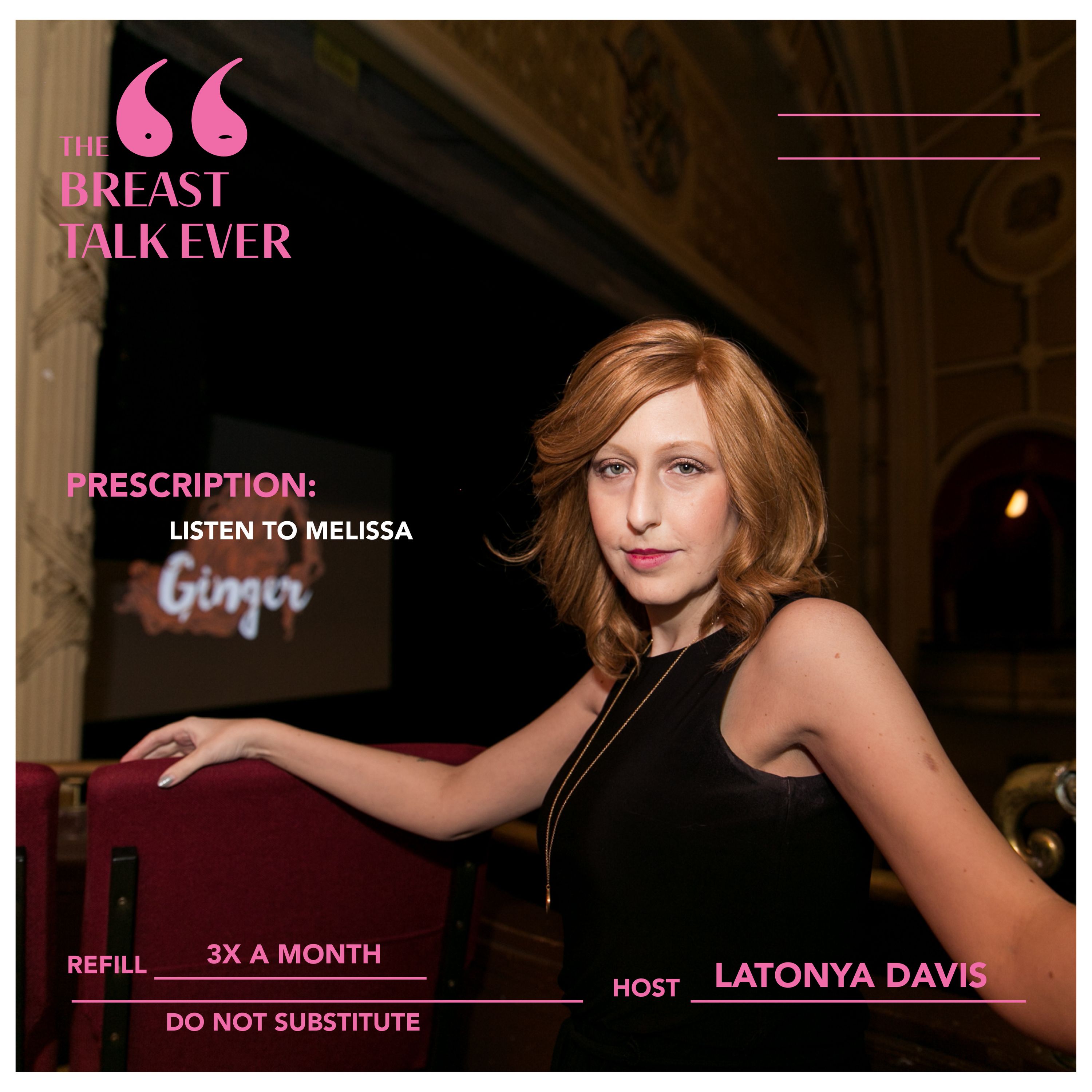 The Breast Talk Ever with entrepreneur Melissa Boratyn: Feature Film, Ginger