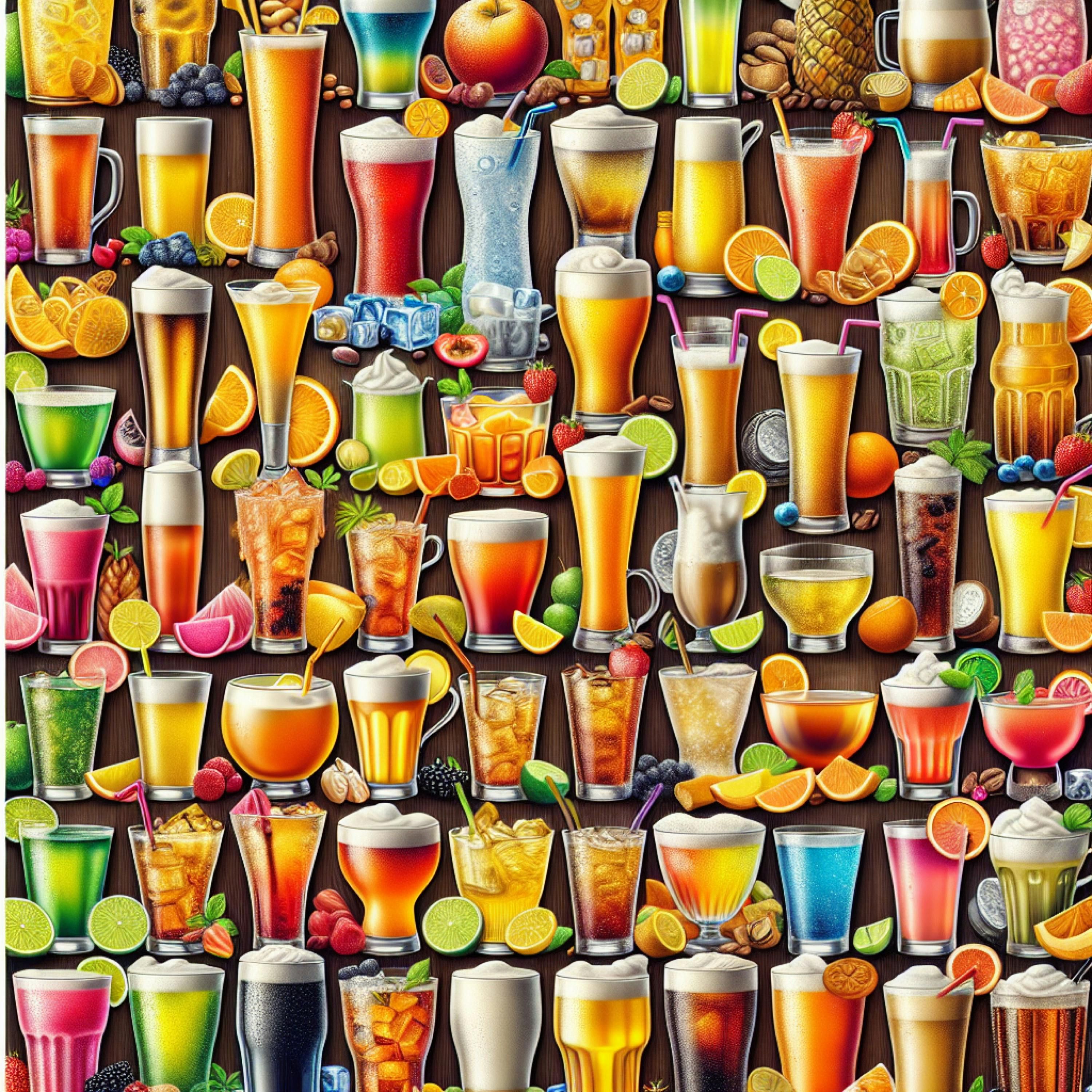 100 Beverages podcast artwork