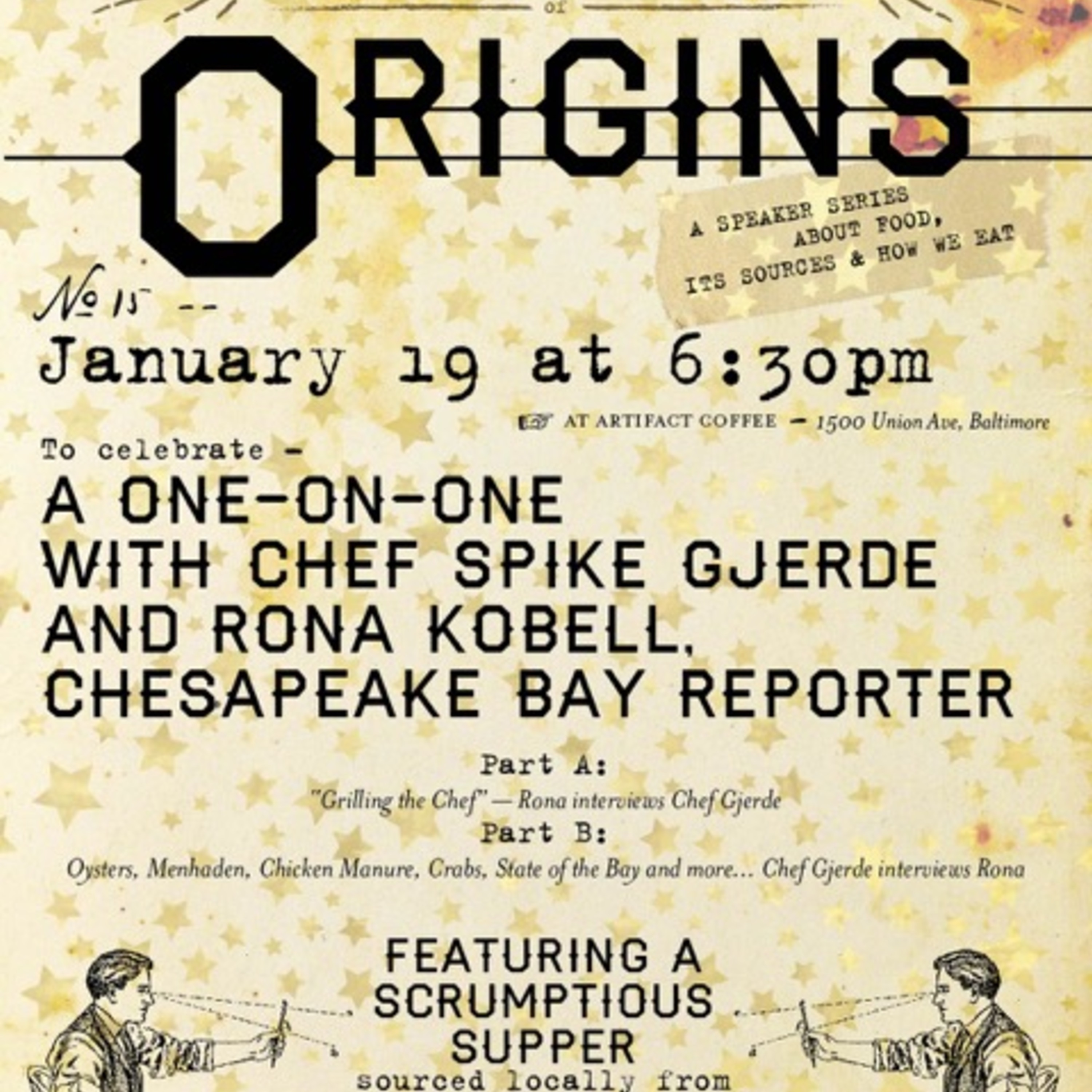ORIGINS: A Speaker Series