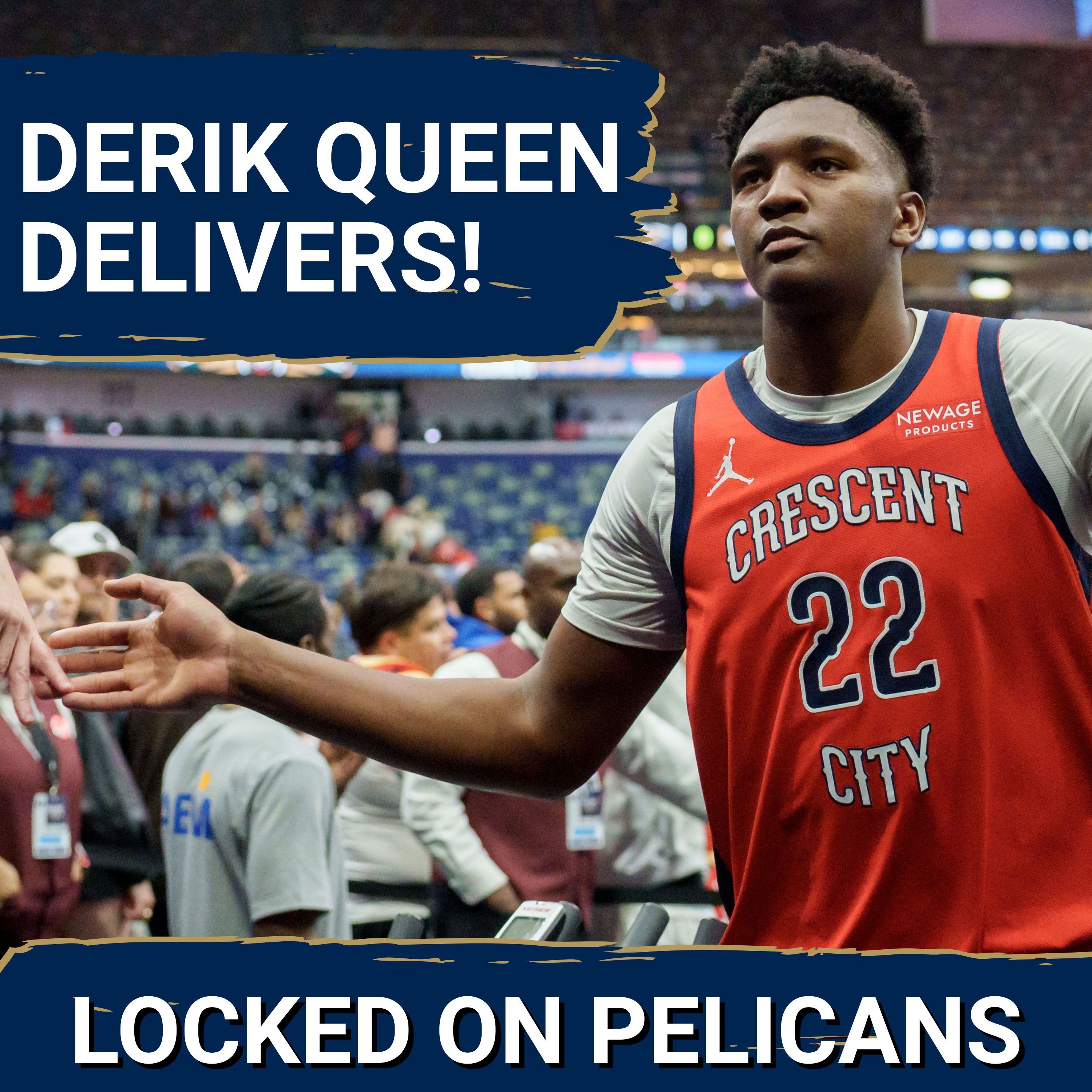 Derek Queen DELIVERS Seven Assists and Elite Rebounding to Save Pelicans From Painful Winless Start