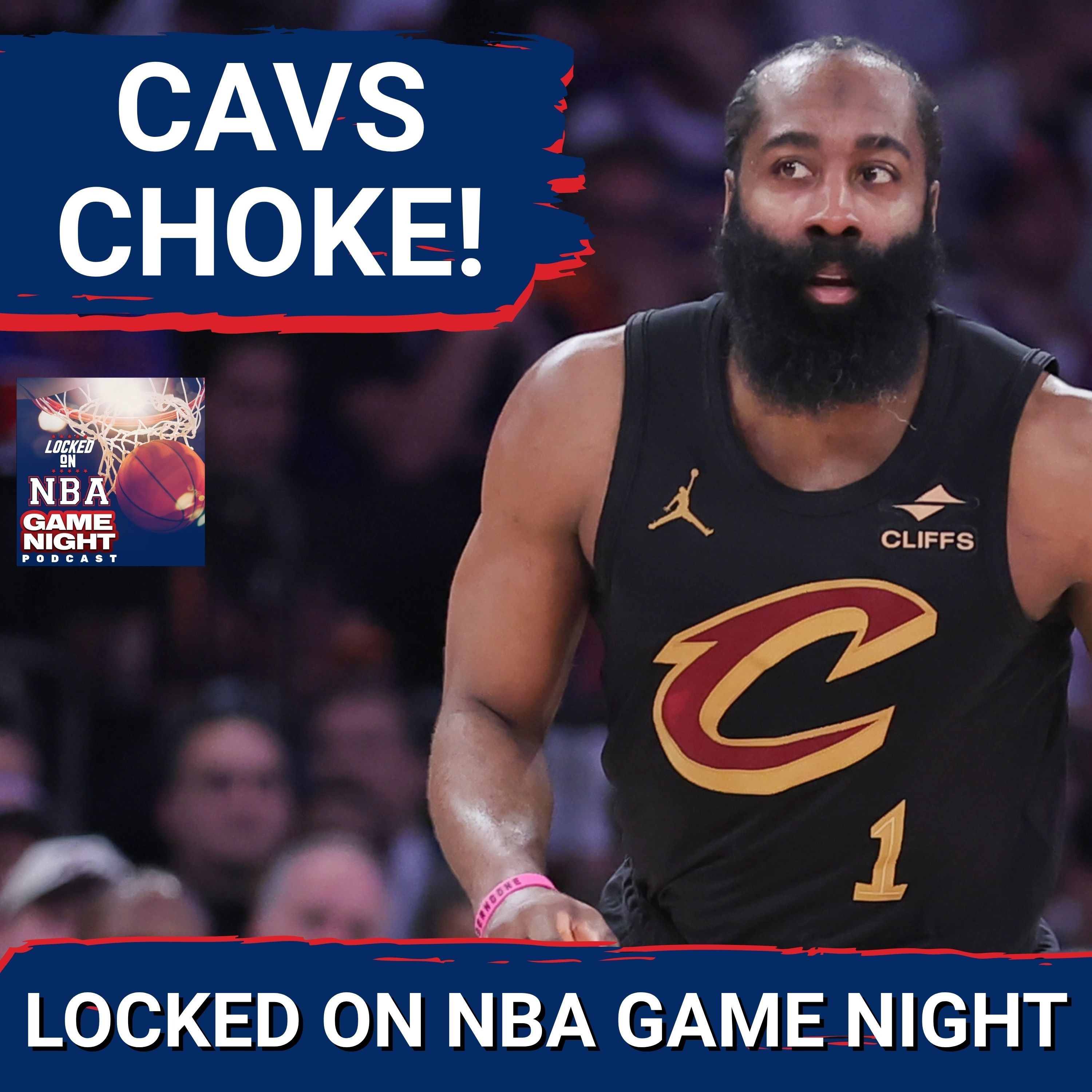 CHOKE JOB: Cavaliers Collapse as Jalen Brunson DOMINATES in Shocking Knicks Comeback Victory — Locked On NBA – Daily Podcast On The National Basketball Association cover