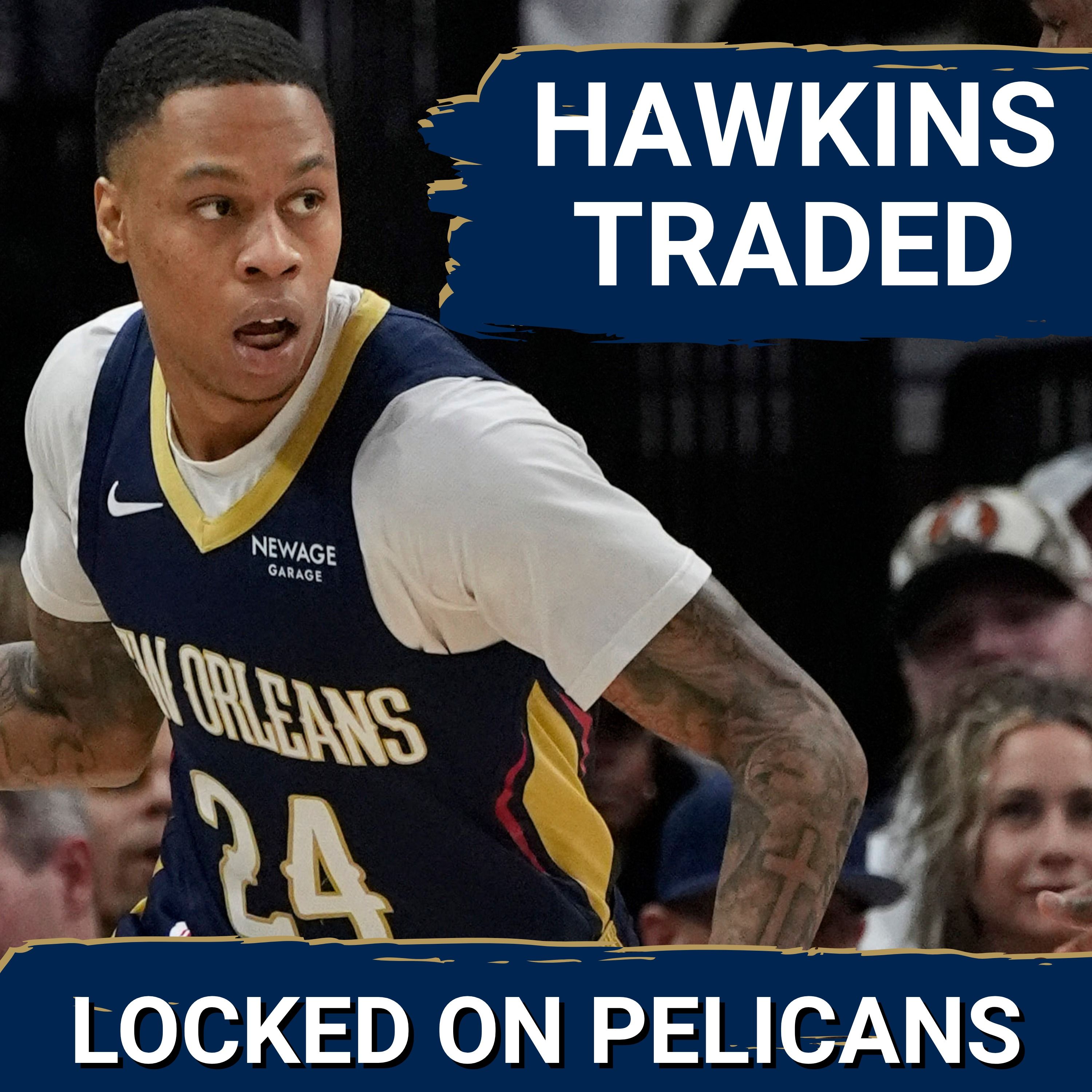 TRADE! Pelicans’ Bennedict Mathurin Signing FORCES Jordan Hawkins, Micah Peavy Trade episode artwork