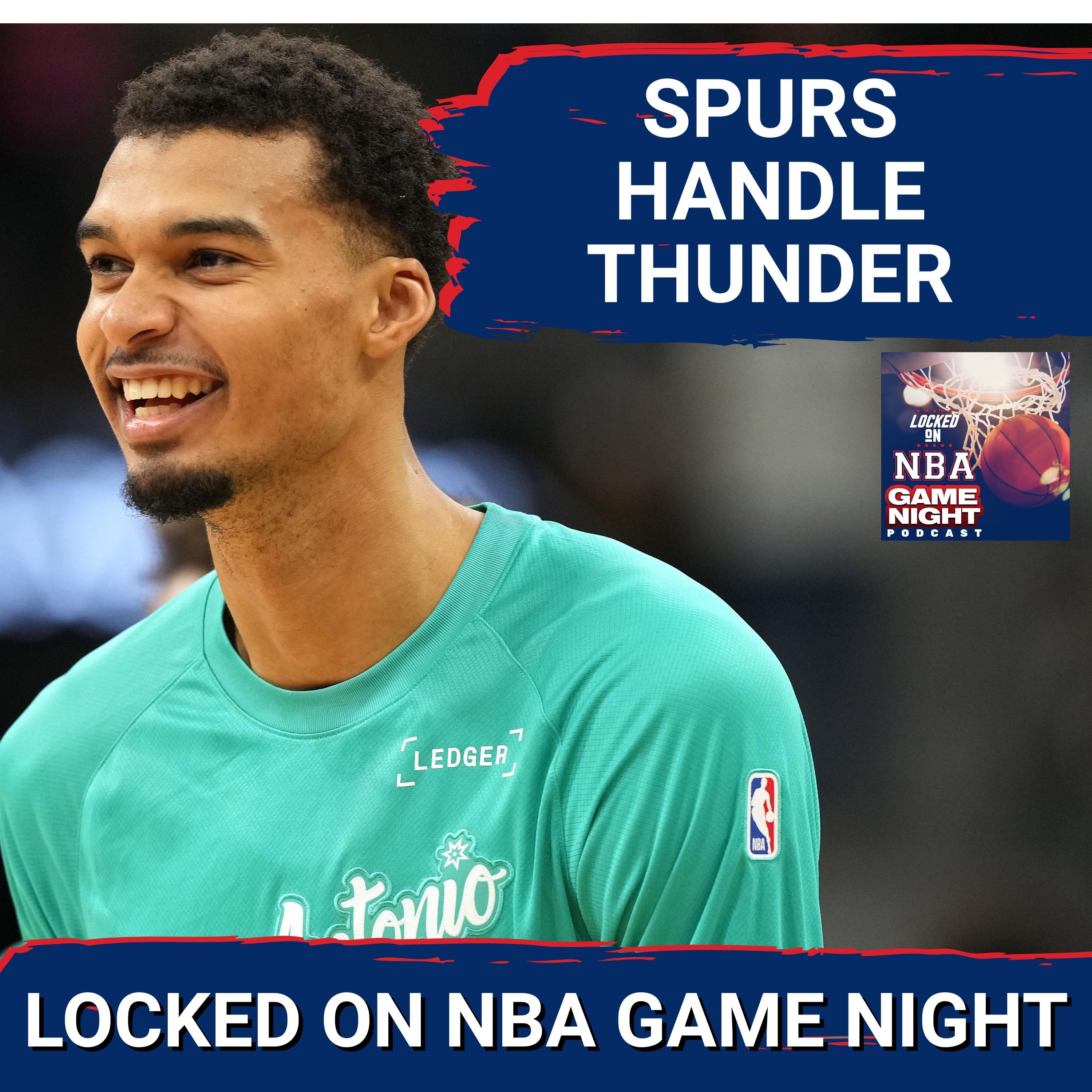 Game Night: San Antonio Spurs CRUSH Oklahoma City Thunder | Cooper Flagg DELIVERS big win over Nikola Jokic