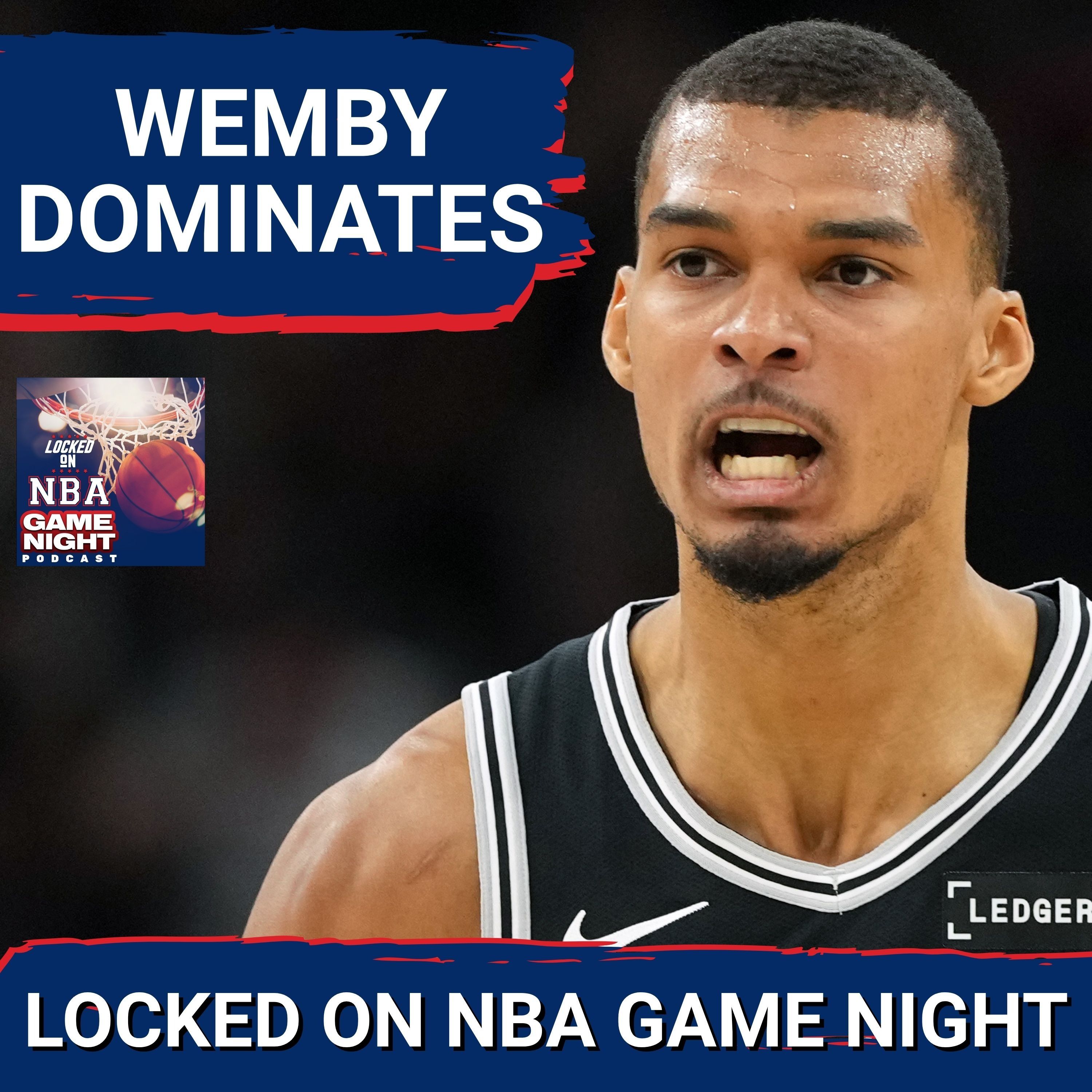 Game Night: DOMINANCE: Victor Wembanyama Leads Spurs to ROUT Over Timberwolves—Anthony Edwards Struggles