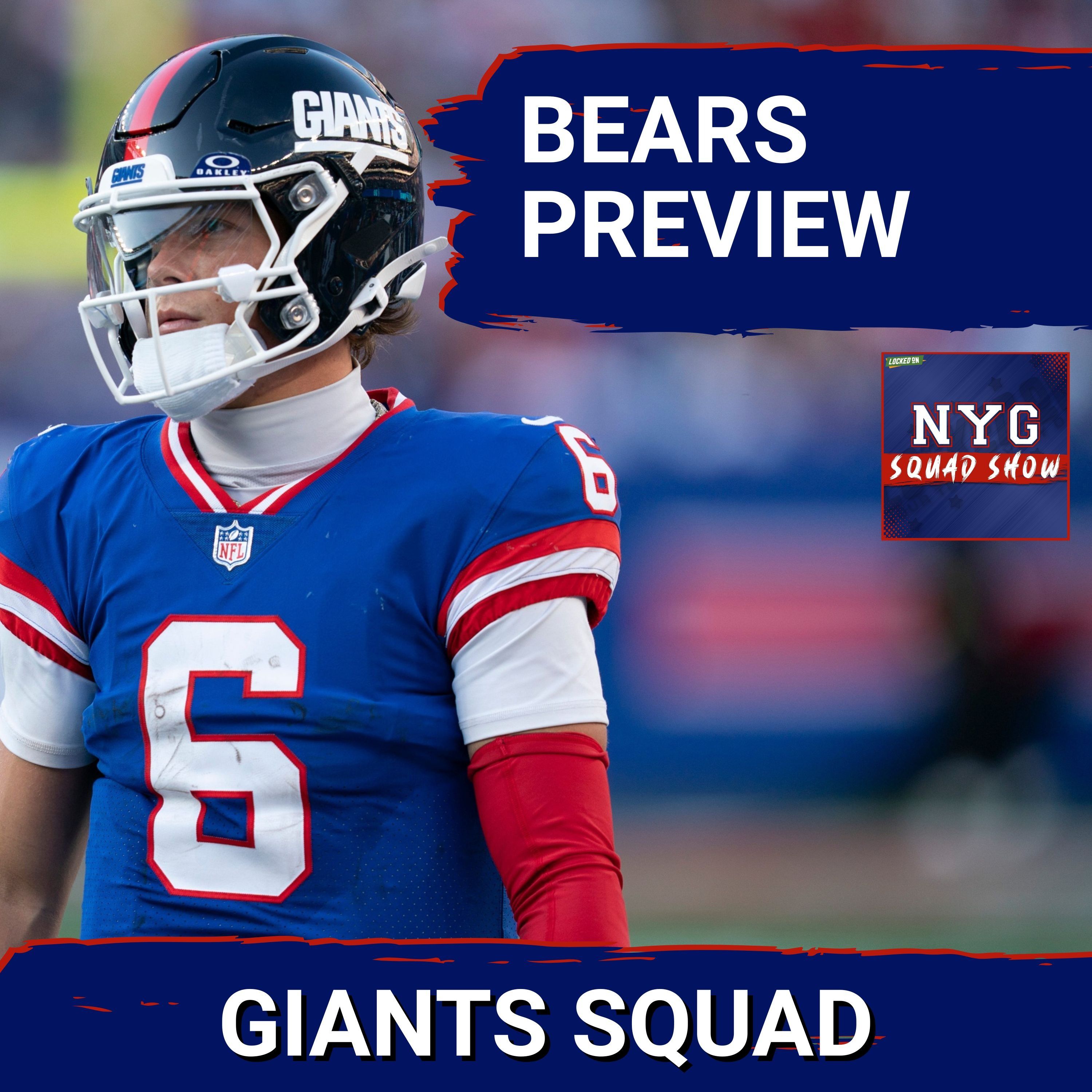GIANTS SQUAD SHOW: Blue looking to "Bear Down" in Chicago