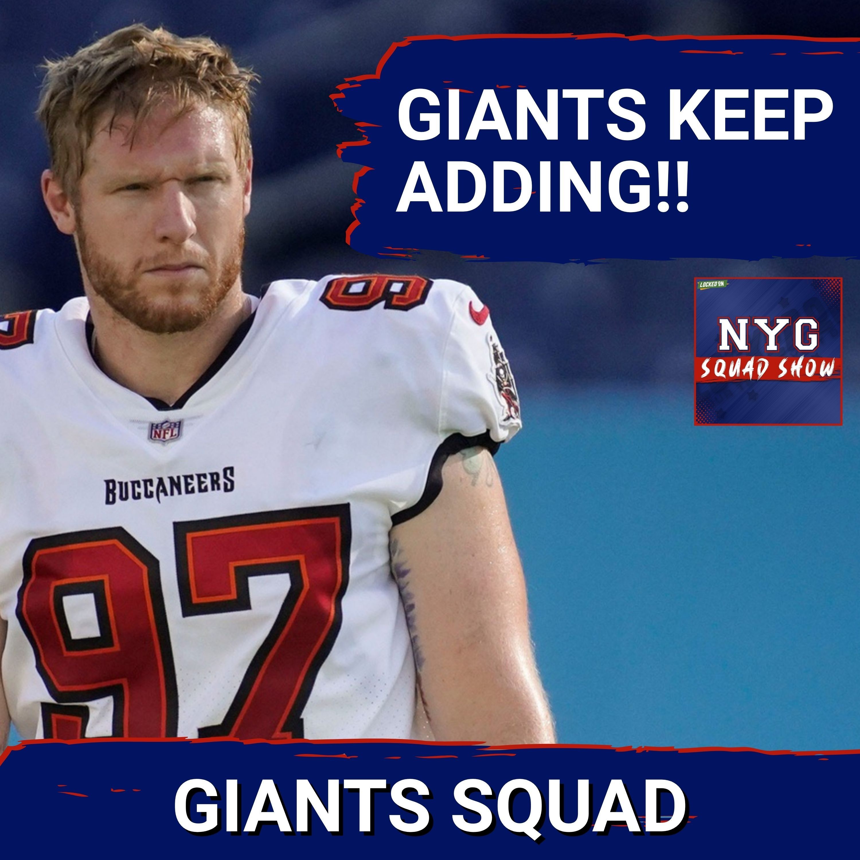 GIANTS SQUAD SHOW: Free Agency Grade + Draft Clues: Love at No. 5?