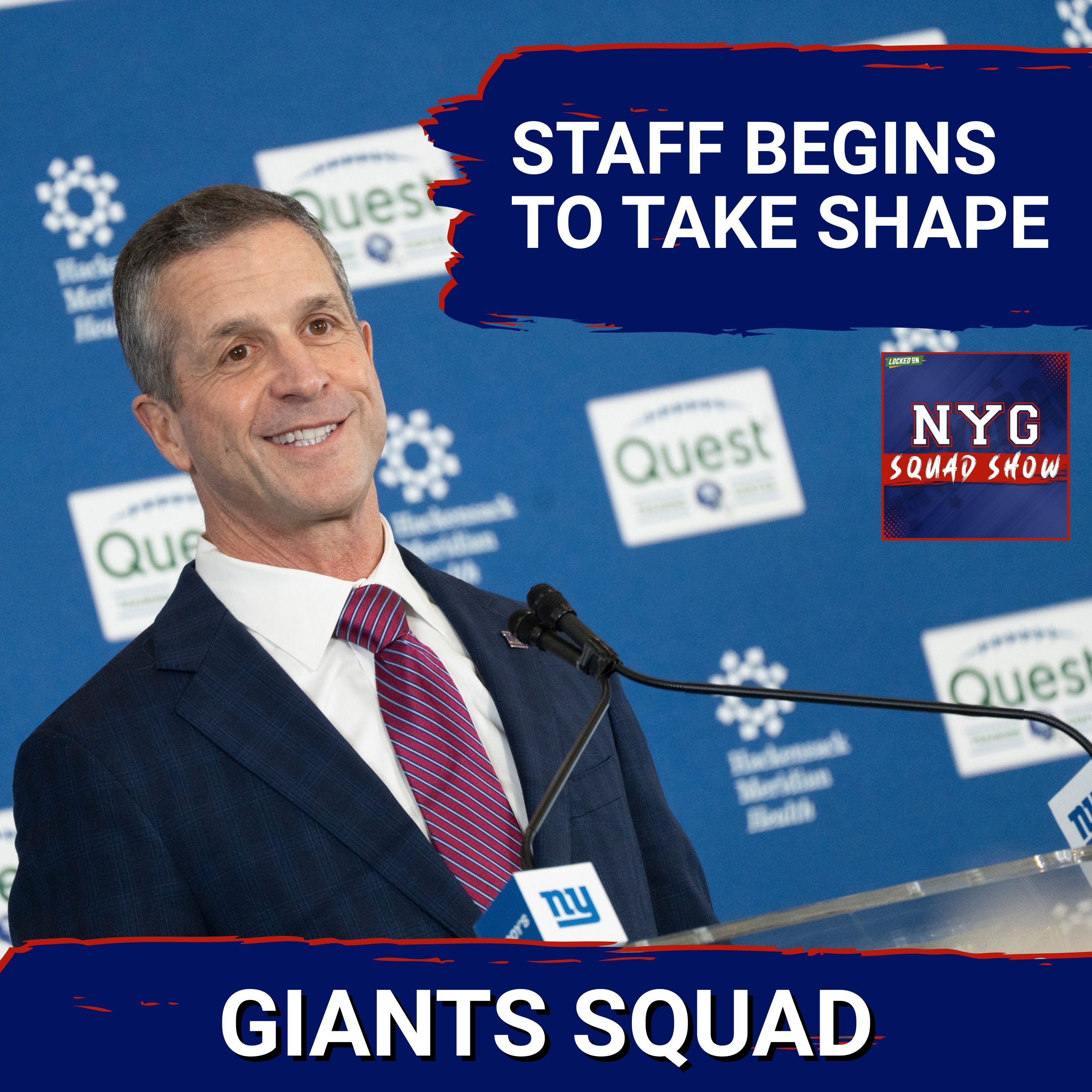 GIANTS SQUAD SHOW: John Harbaugh and Company shape the Giants!