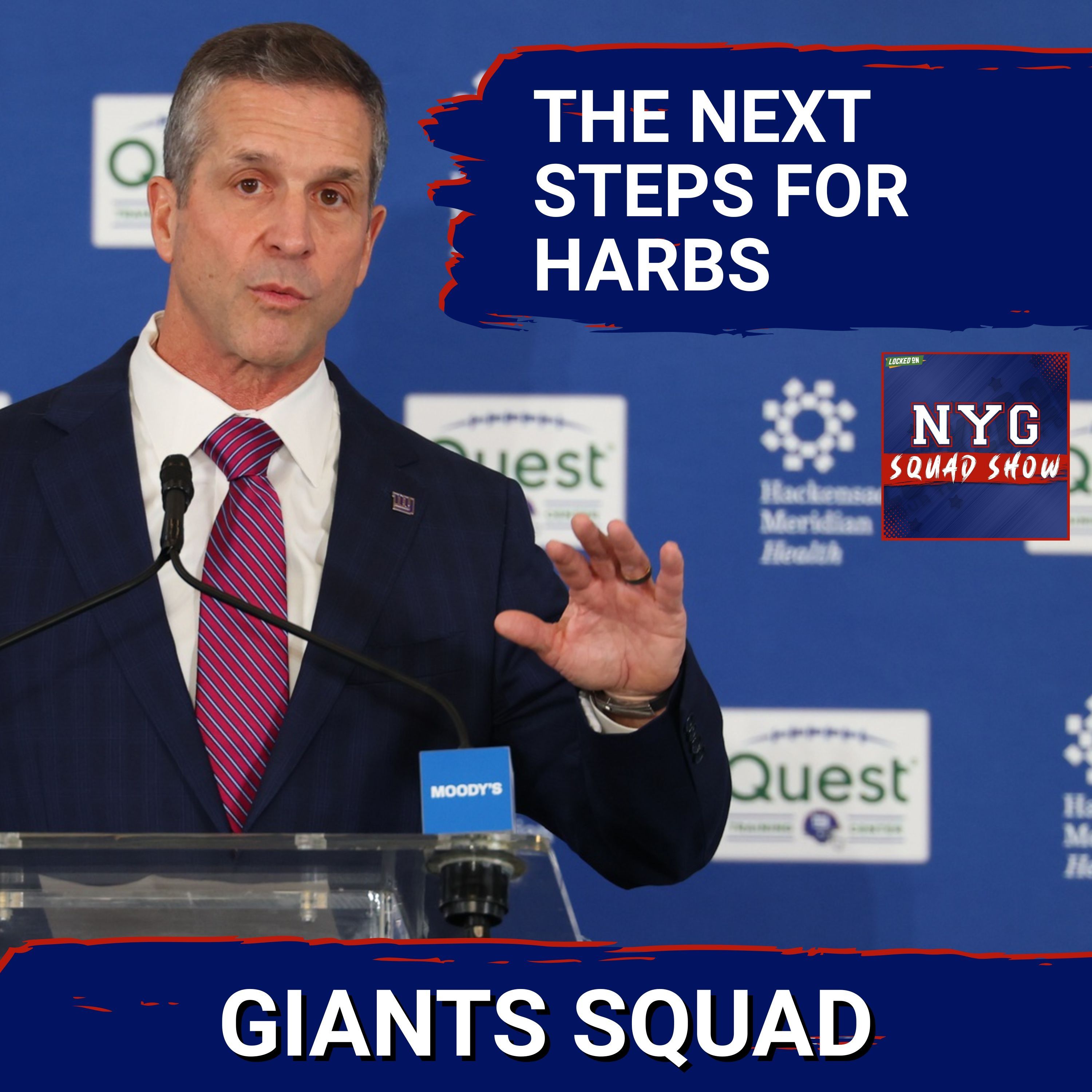 GIANTS SQUAD SHOW: John Harbaugh takes over! GIANTS SQUAD SHOW: John Harbaugh takes over!