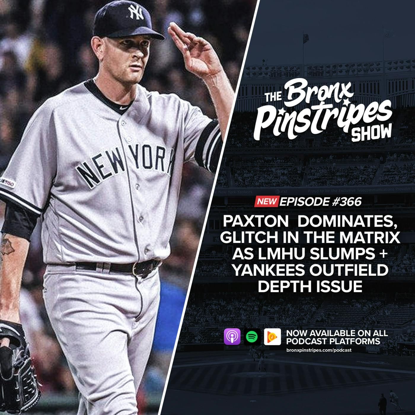 Paxton  Dominates, Glitch in the Matrix as LMHU Slumps + Yankees Outfield Depth Issue episode artwork