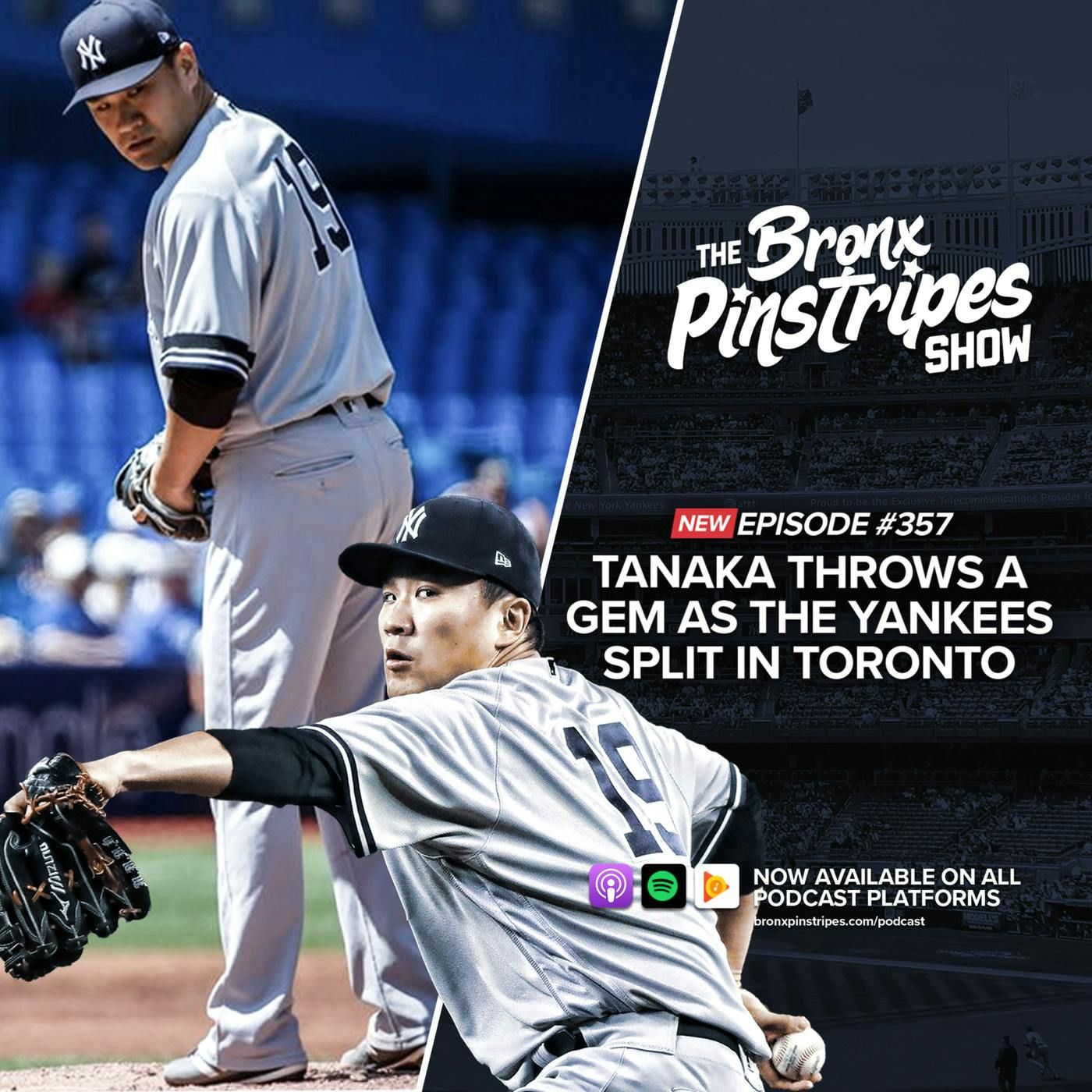 Tanaka Throws a Gem as the Yankees Split in Toronto