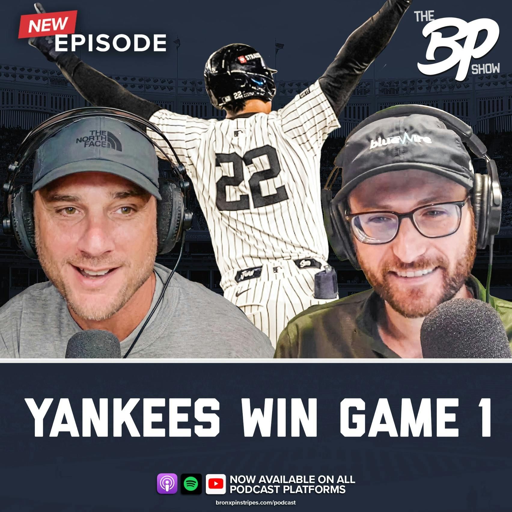 Rodon shoves, Yankees Win Game 1! | ALCS Yankees vs Guardians episode artwork