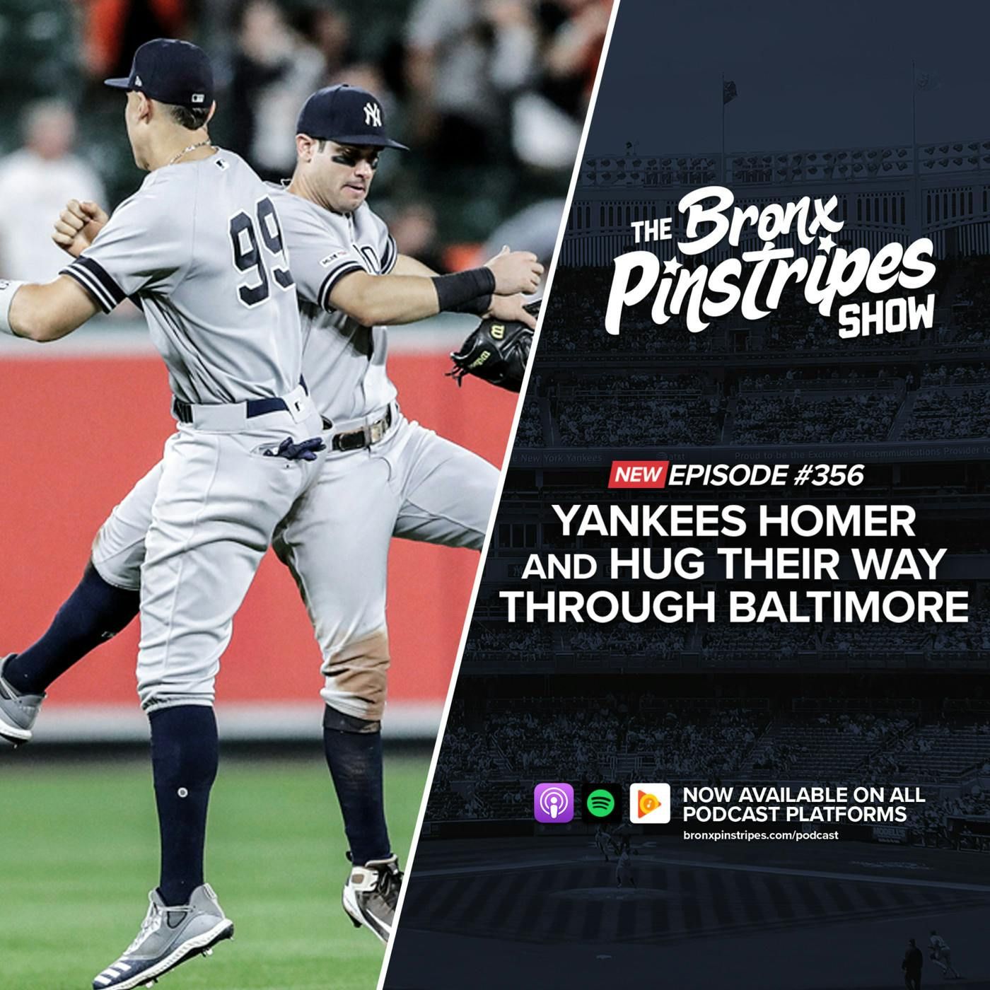 Yankees Homer and Hug Their Way Through Baltimore