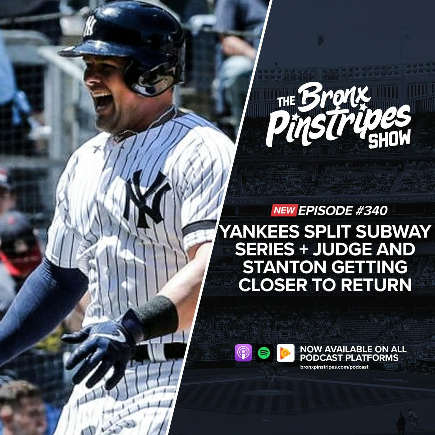 Yankees Split Subway Series + Judge and Stanton Getting Closer to Return episode artwork