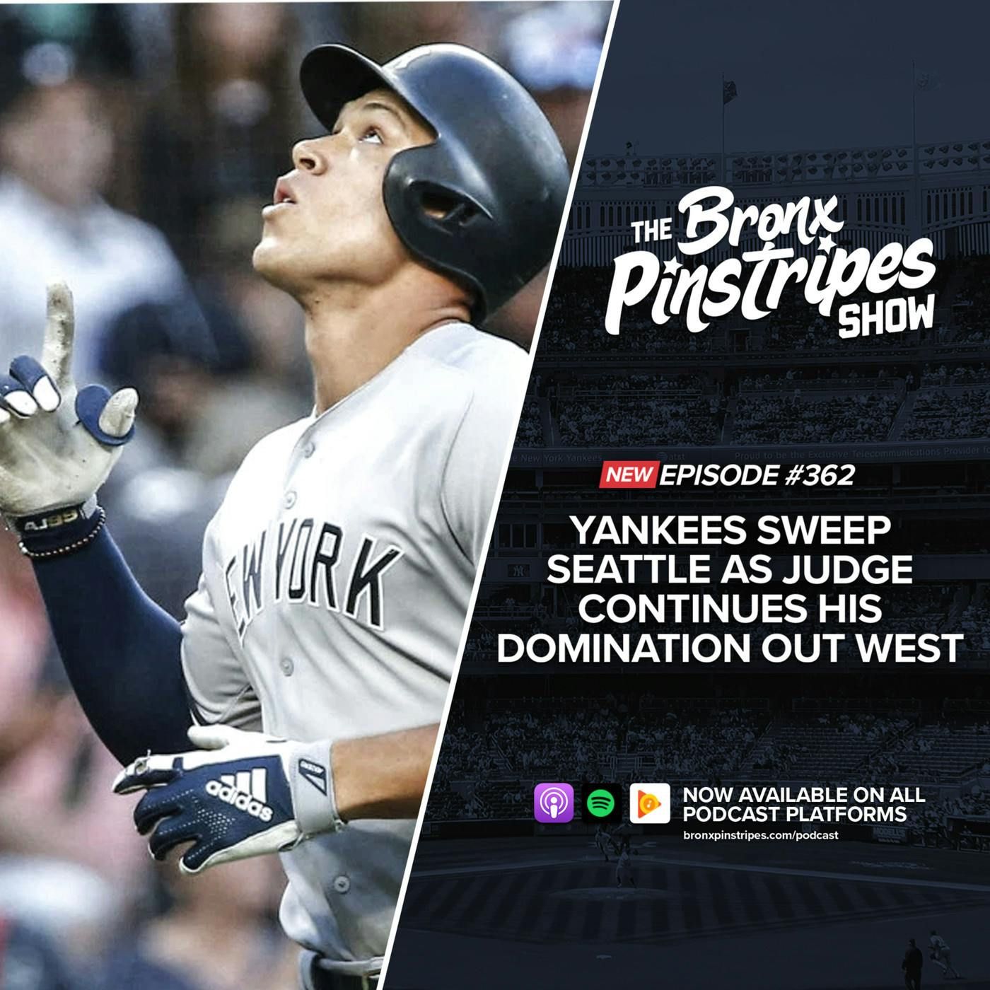 Yankees Sweep Seattle as Judge Continues his Domination out West episode artwork