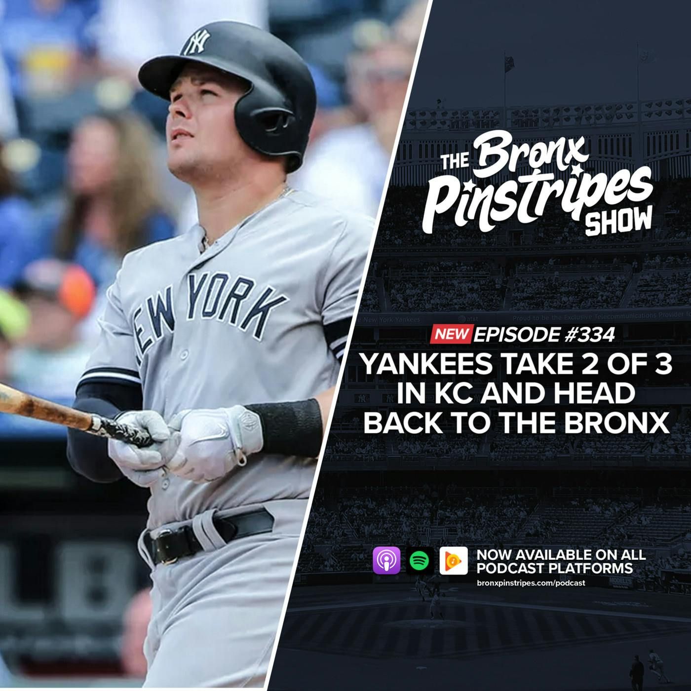 Yankees take 2 of 3 in KC and head back to the Bronx episode artwork
