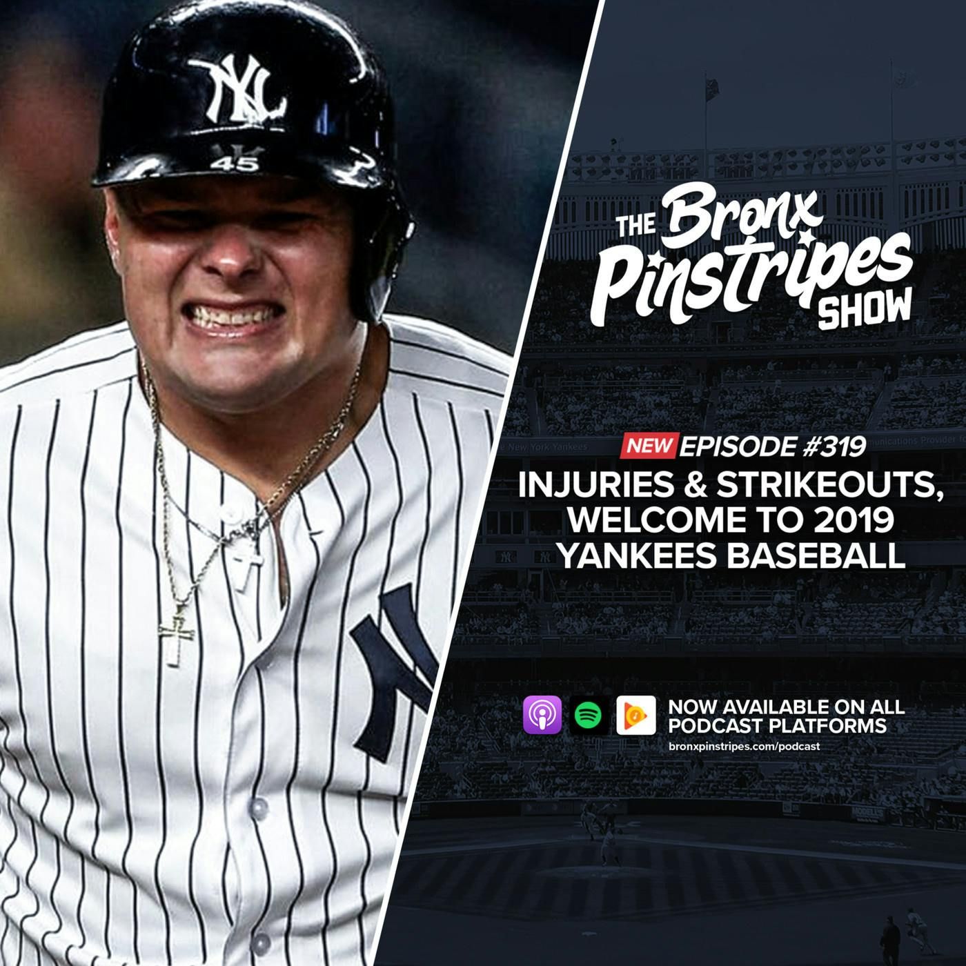 Injuries & Strikeouts, Welcome to 2019 Yankees Baseball episode artwork