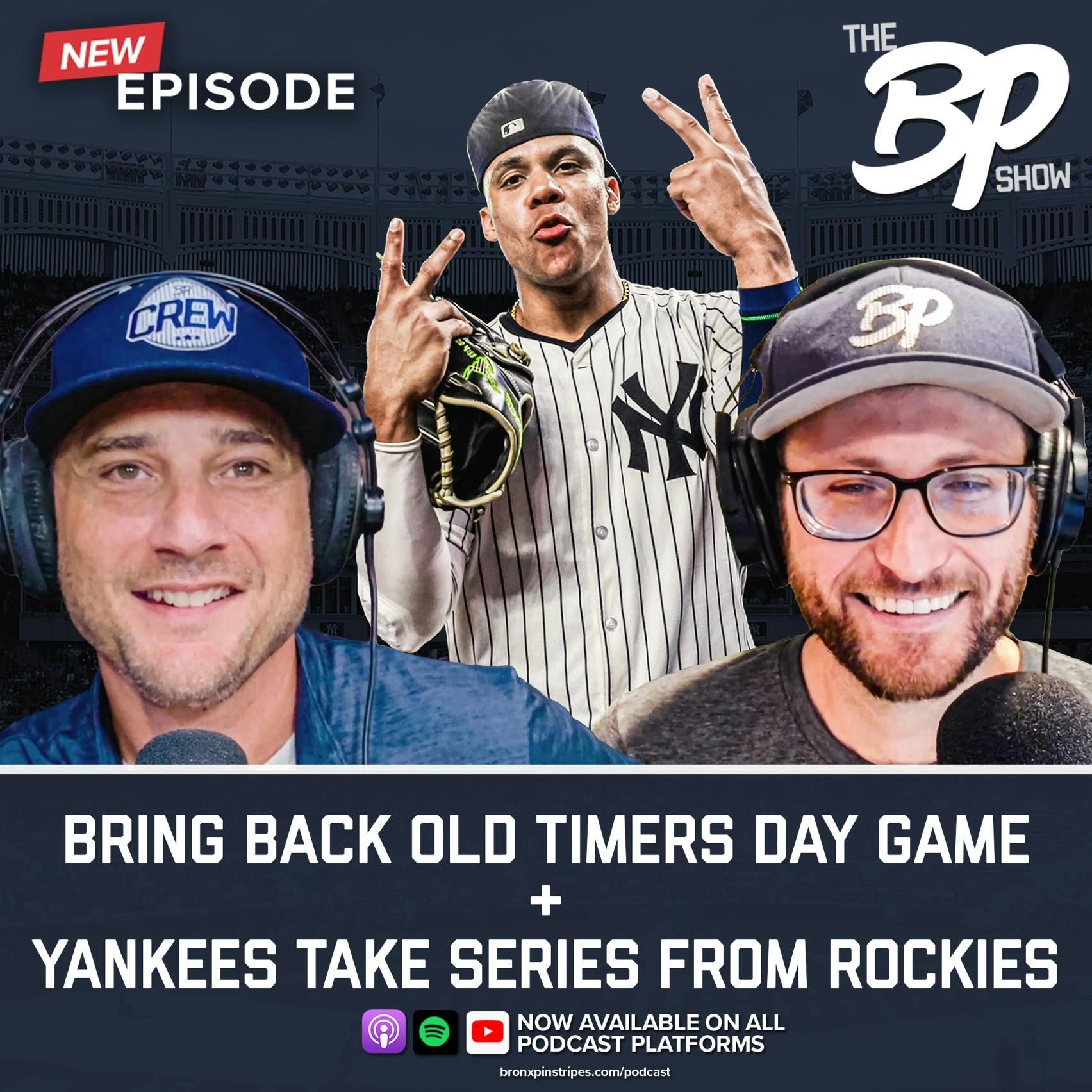 Bring back Old Timers Day game + Yankees take series from Rockies episode artwork