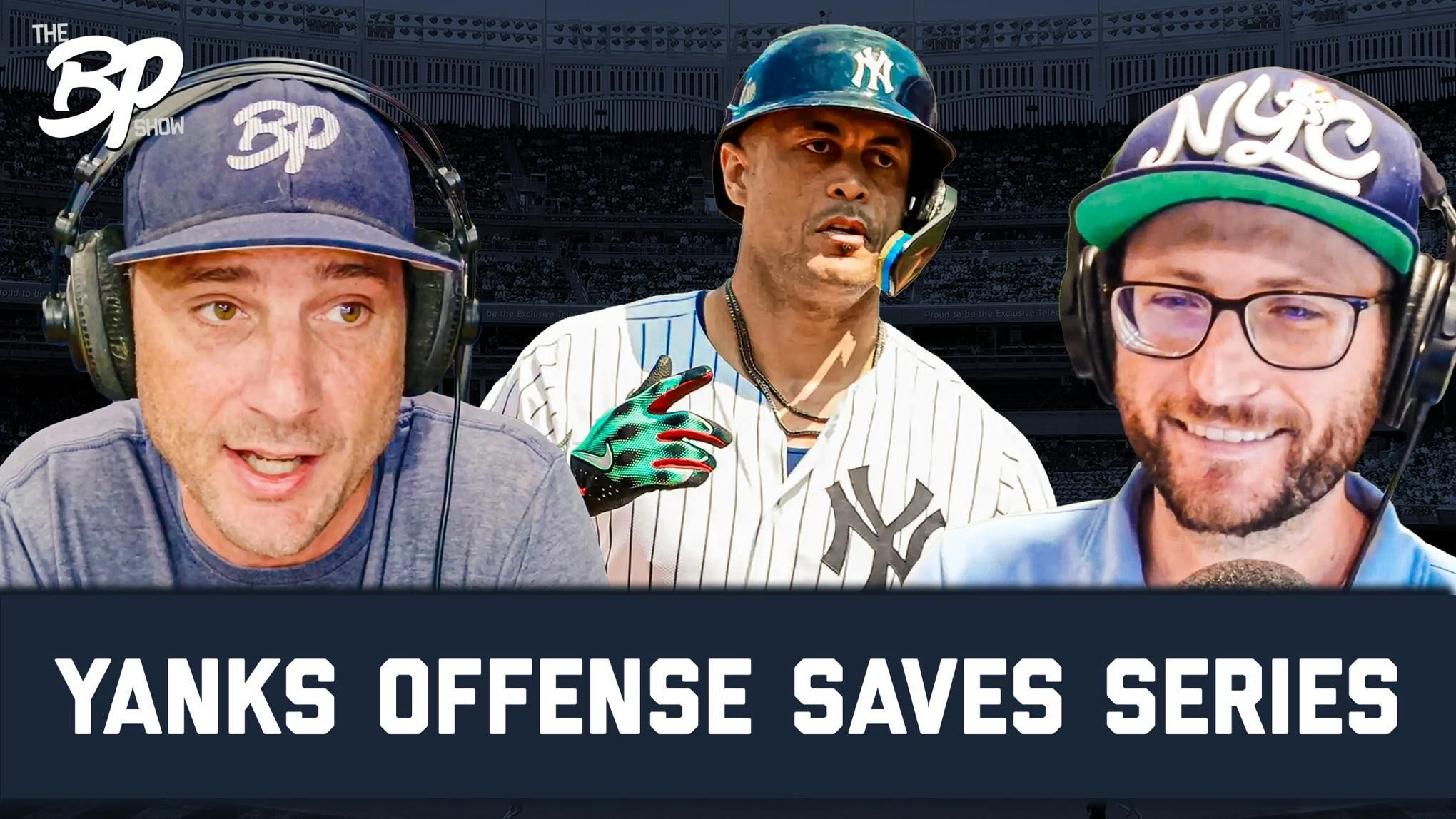 Yankees offense saves series win episode artwork