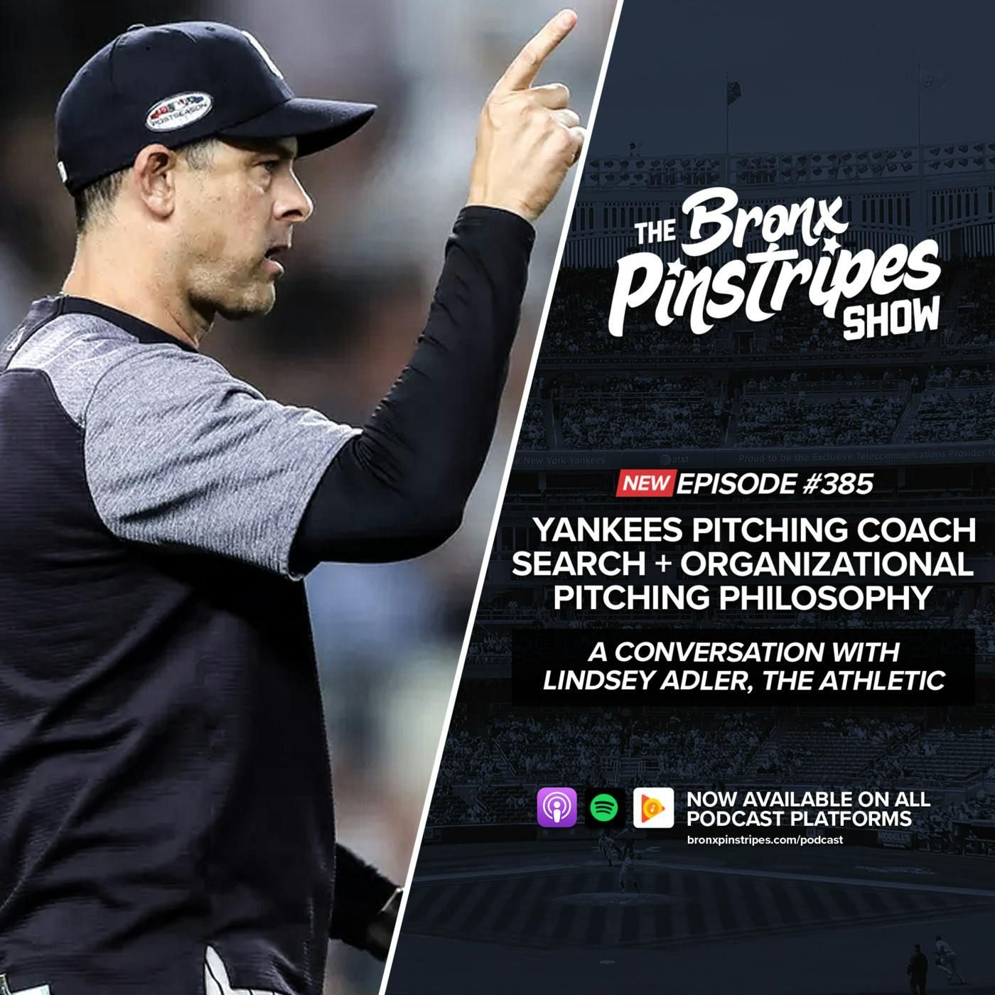 Conversation w/ Lindsey Adler, The Athletic: Yankees Pitching Coach Search & Organization Pitching Philosophy episode artwork