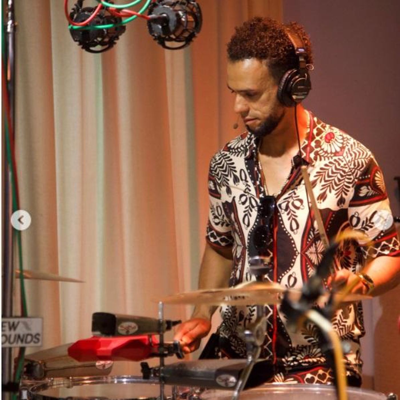 Bandleader and Timbalero Ivan Llanes Brings the Dance Moves, In-Studio