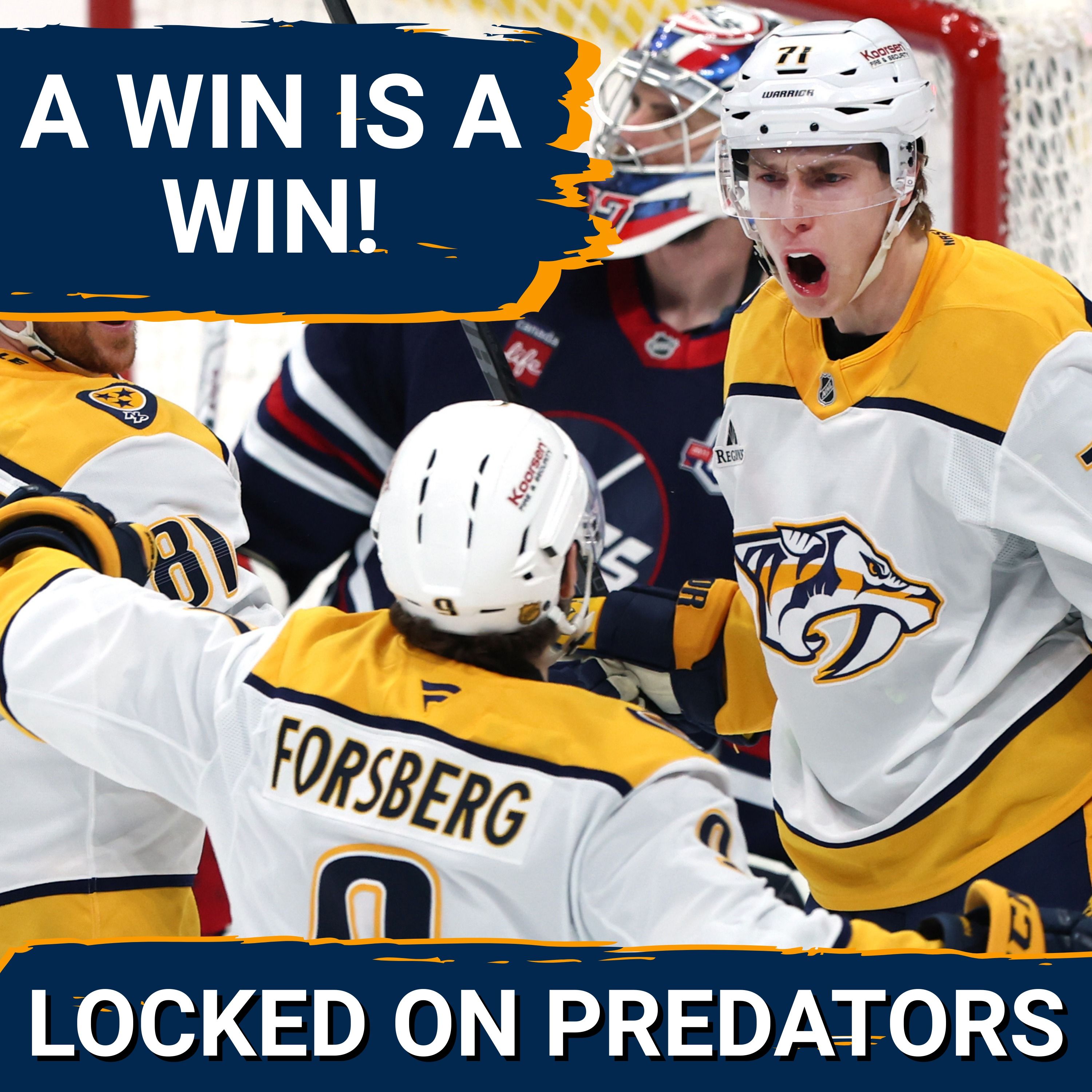 A Win Is A Win | Despite Bad Habits, Predators Skate Away With MASSIVE Victory Over Jets