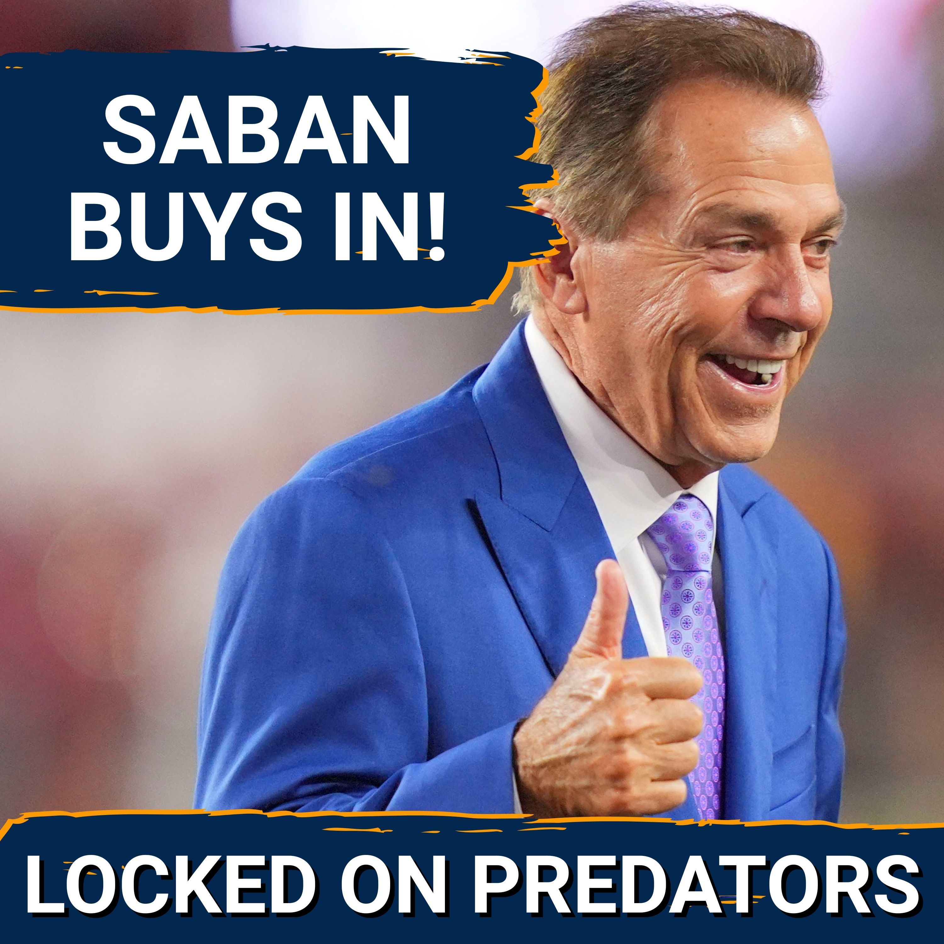 Nick Saban a NEW Predators minority owner | Former Alabama football coach buys stake in Nashville Predators Nick Saban a NEW Predators minority owner | Former Alabama football coach buys stake in Nashville Predators