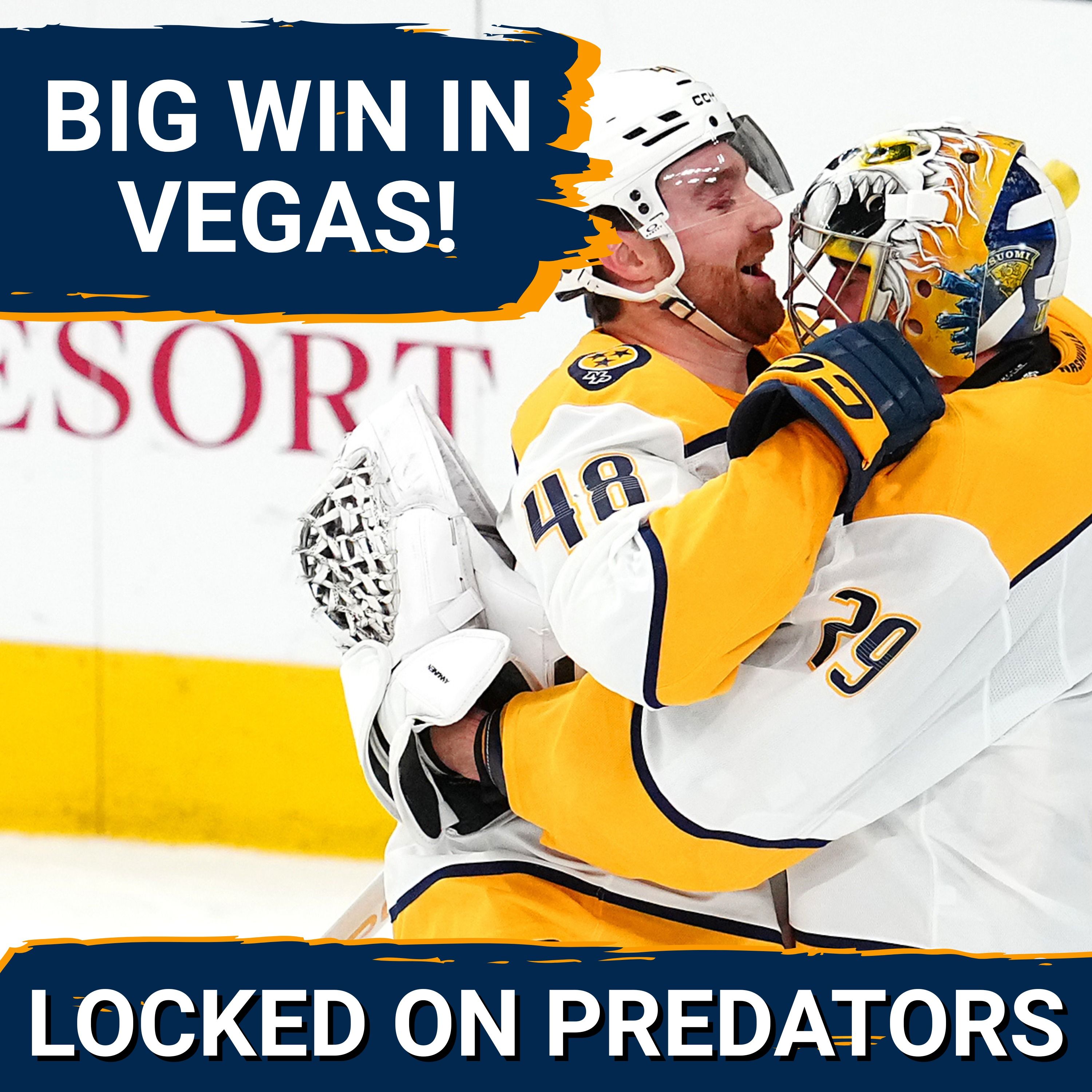 Predators pick up MASSIVE win in Vegas | Nashville nears closer to Wild Card spot