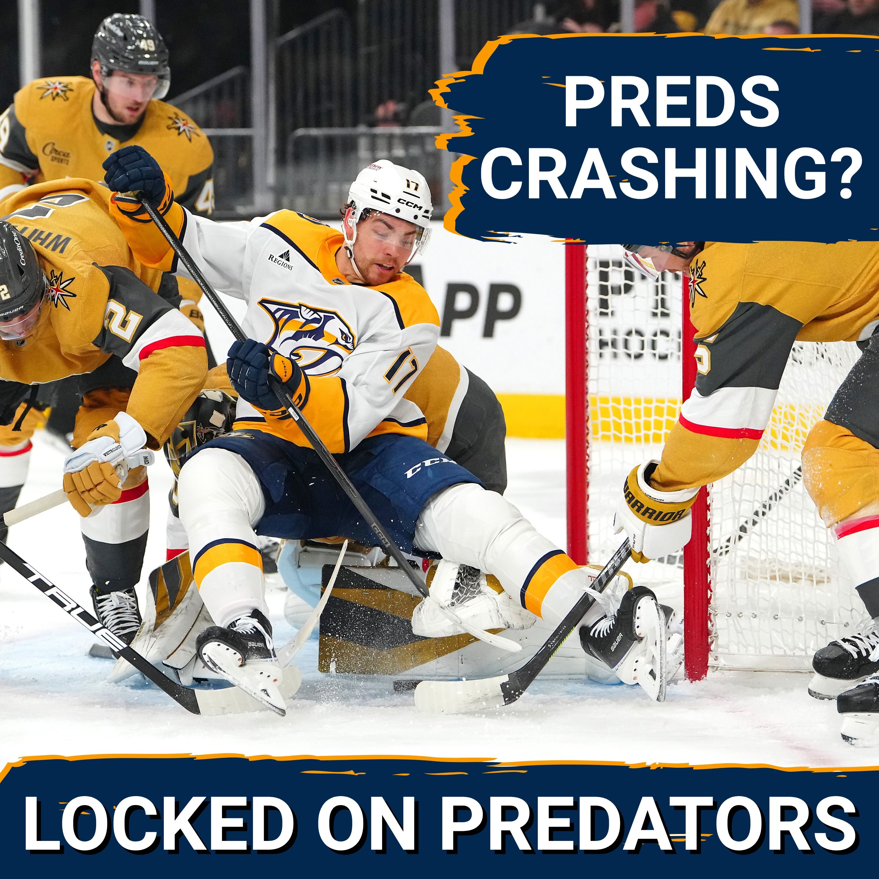 CRASHING OUT | After 3 straight losses & Wild Card Lead Slipping, Are The Predators Crashing?
