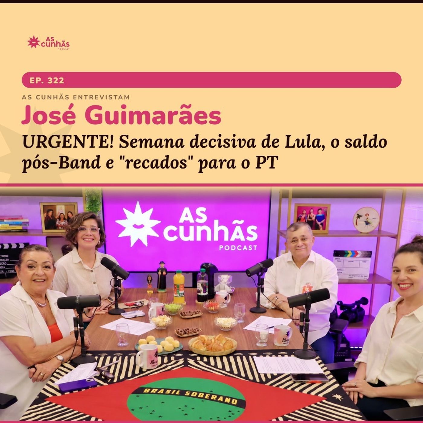 URGENTE! Semana decisiva de Lula, o saldo pós-Band e "recados" para o PT episode artwork
