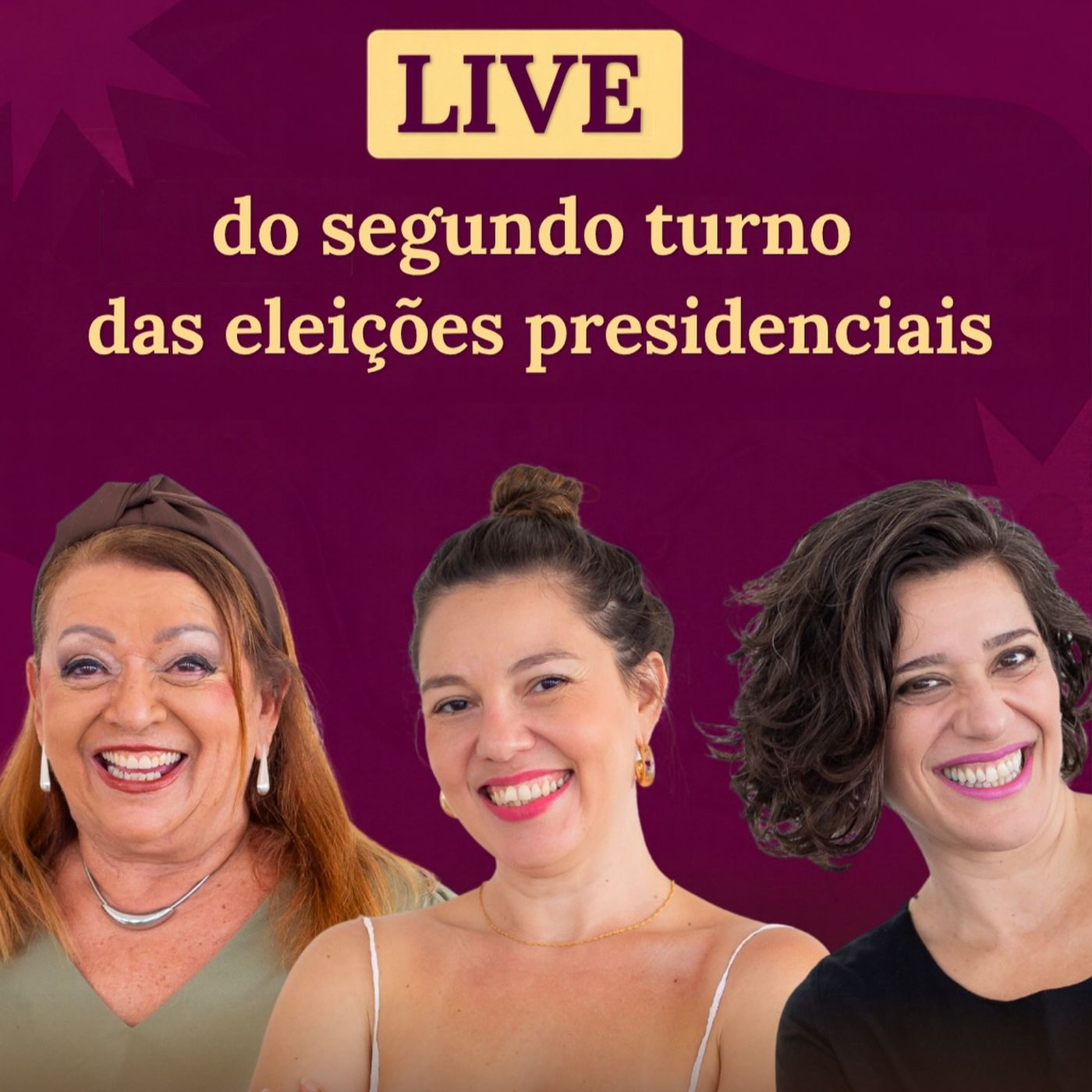 Live do segundo turno das eleições presidenciais episode artwork