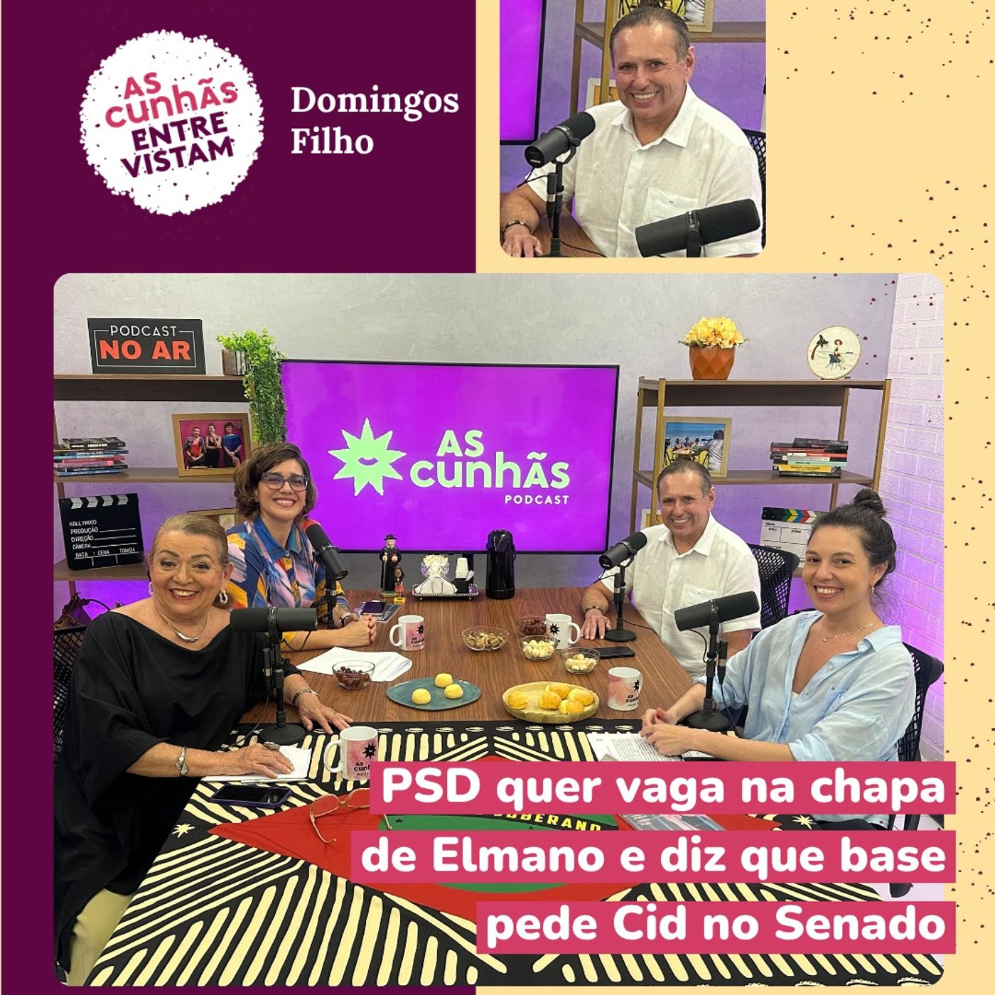 Domingos Filho: PSD quer vaga na chapa de Elmano e diz que a base pede Cid no Senado episode artwork