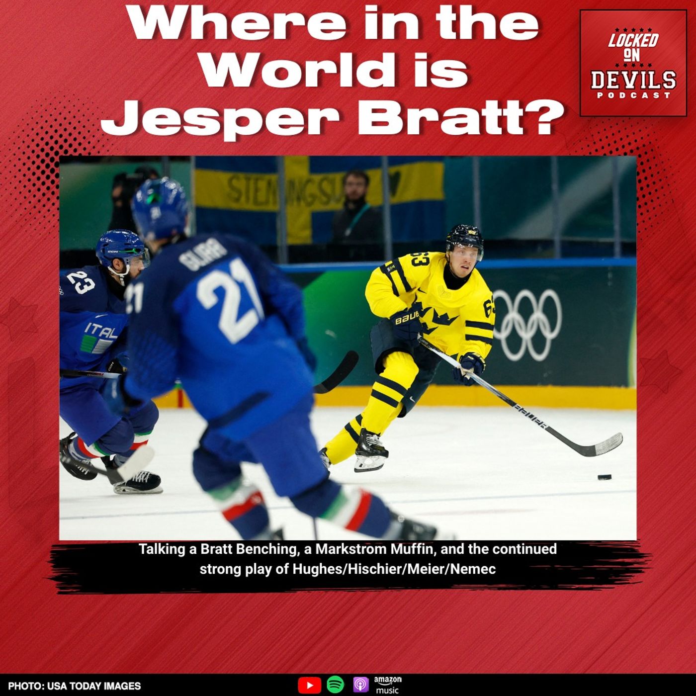 Benchsper Bratt: Is Sweden in the RIGHT to bench New Jersey Devils Star?