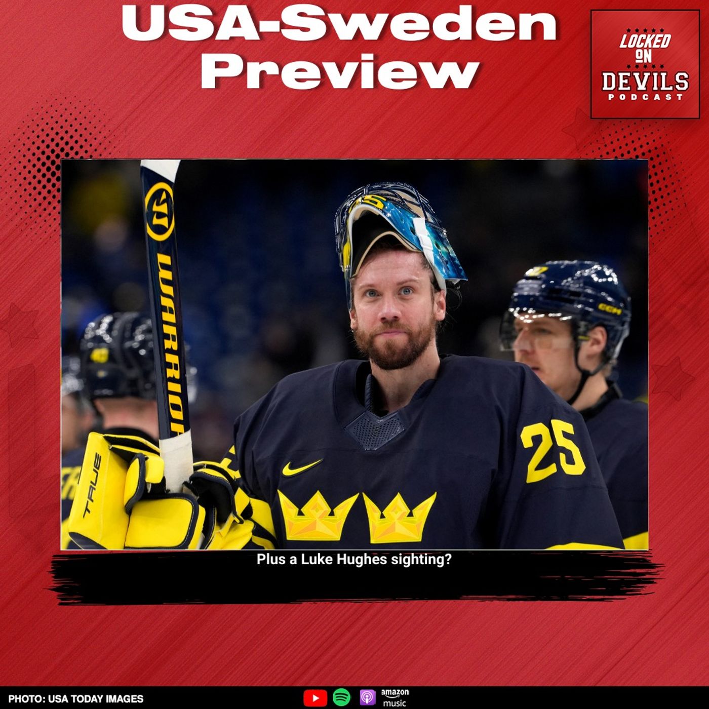 PB vs J: Previewing USA vs Sweden + Luke Hughes Returns in NJ