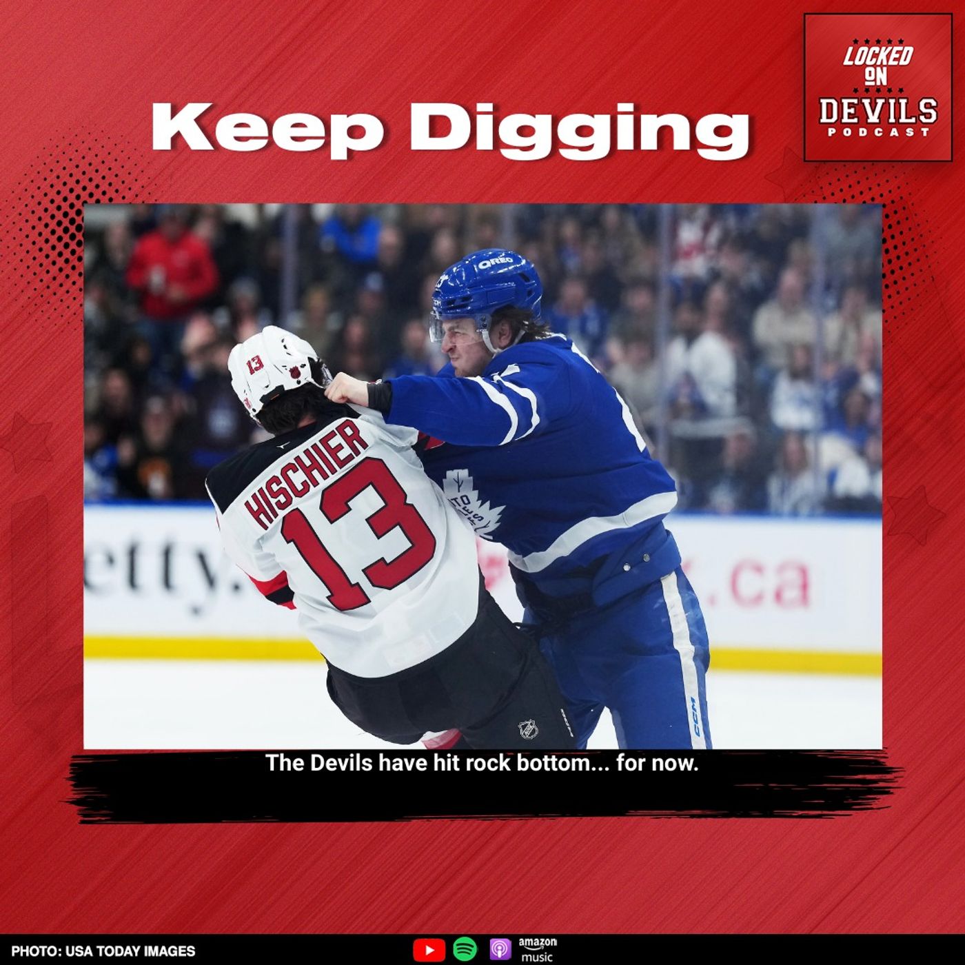 Keep Digging! New Jersey Devils hit ROCK BOTTOM in Toronto Keep Digging! New Jersey Devils hit ROCK BOTTOM in Toronto