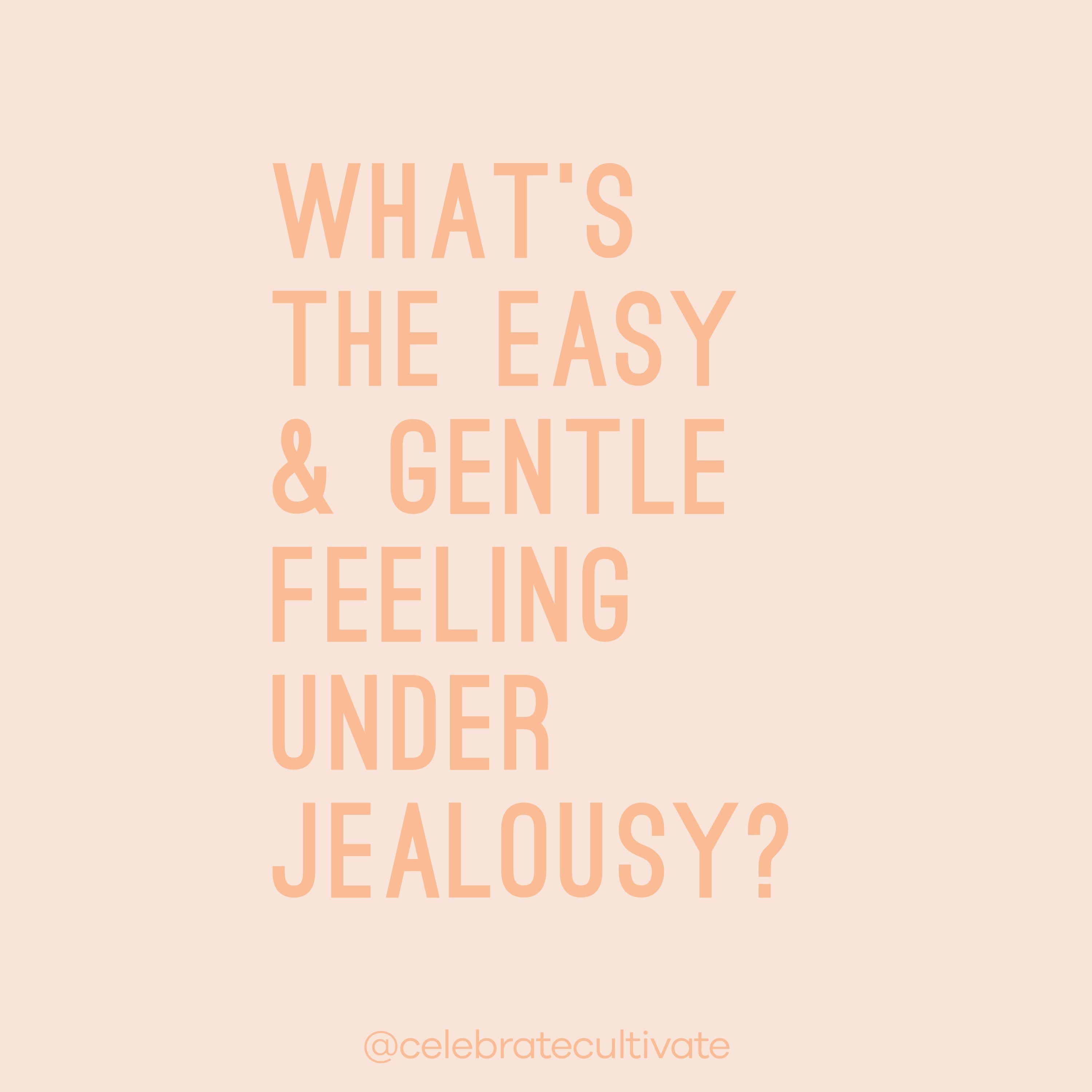 Elevating Jealousy to a Higher Vibe