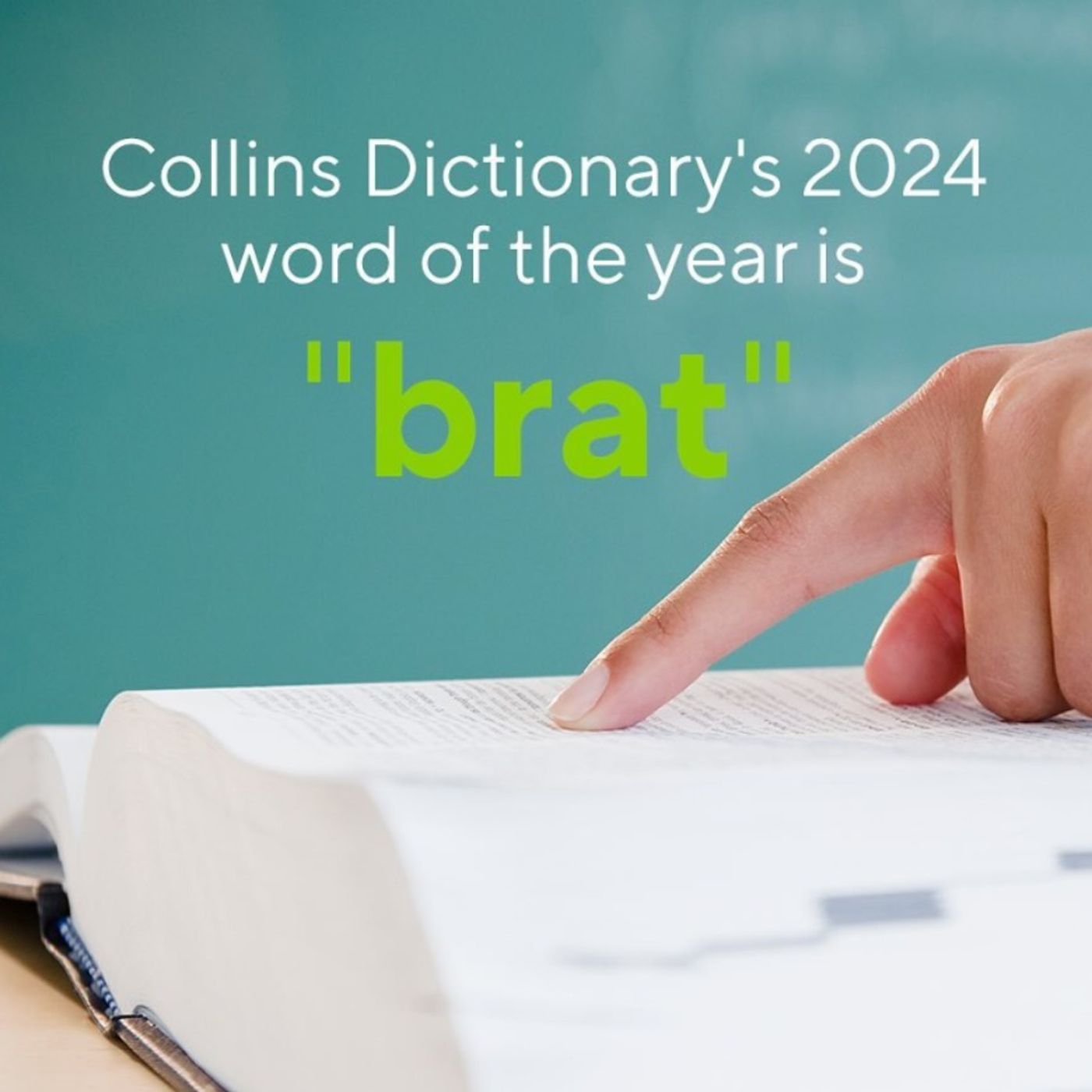 The 2024 Word of the Year is ... "Brat" and it doesn't mean what you think it means episode artwork