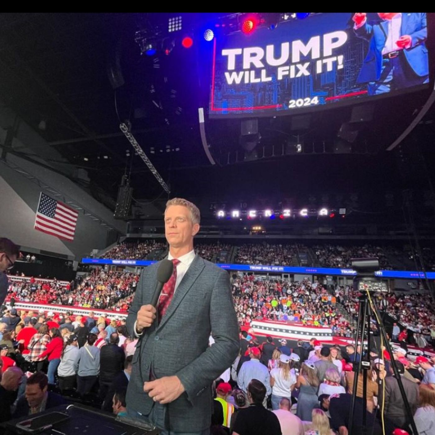 Garrett Haake from NBC News on Trump's win, "It's a wakeup call for Democrats, Trump made a ton of inroads...he did way better with Latino voters, he did better with young voters" episode artwork