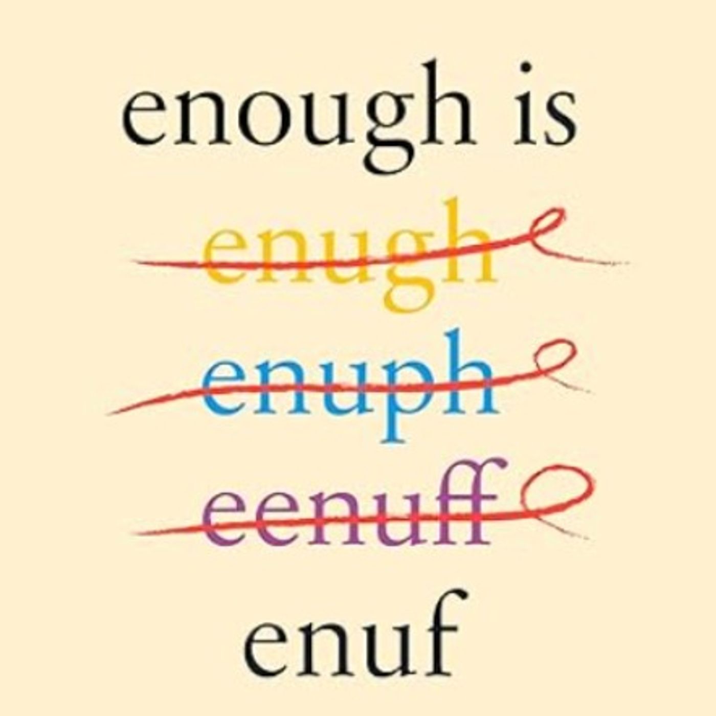 Gabe Henry is the author of  Enough is Enuf: Our Failed Attempts to Make English Easier to Spell. For example words like “phlegm” “yacht” & “colonel” that sound nothing like their spelling episode artwork