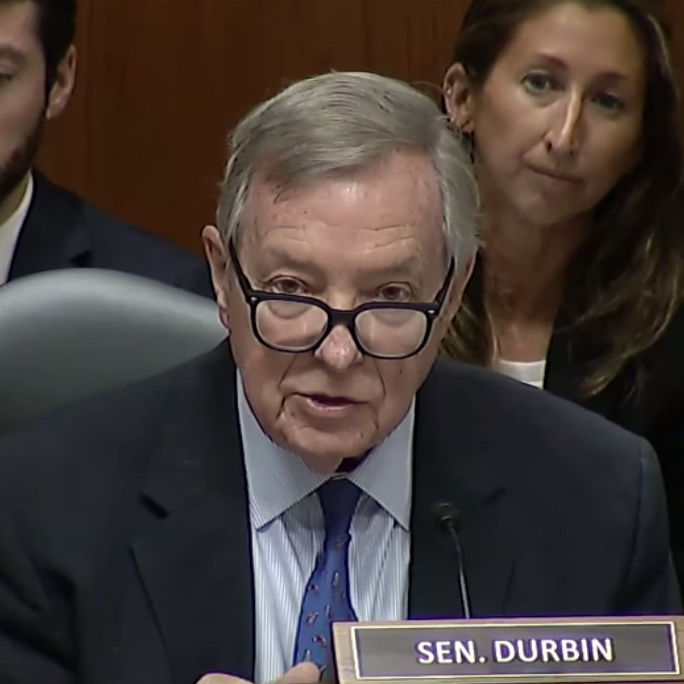 Sen. Durbin on President Biden's mental state during his Presidency: “I never once ran into a situation where I thought ‘uh oh, he's in trouble’ — until that debate.”  🇺🇸 episode artwork