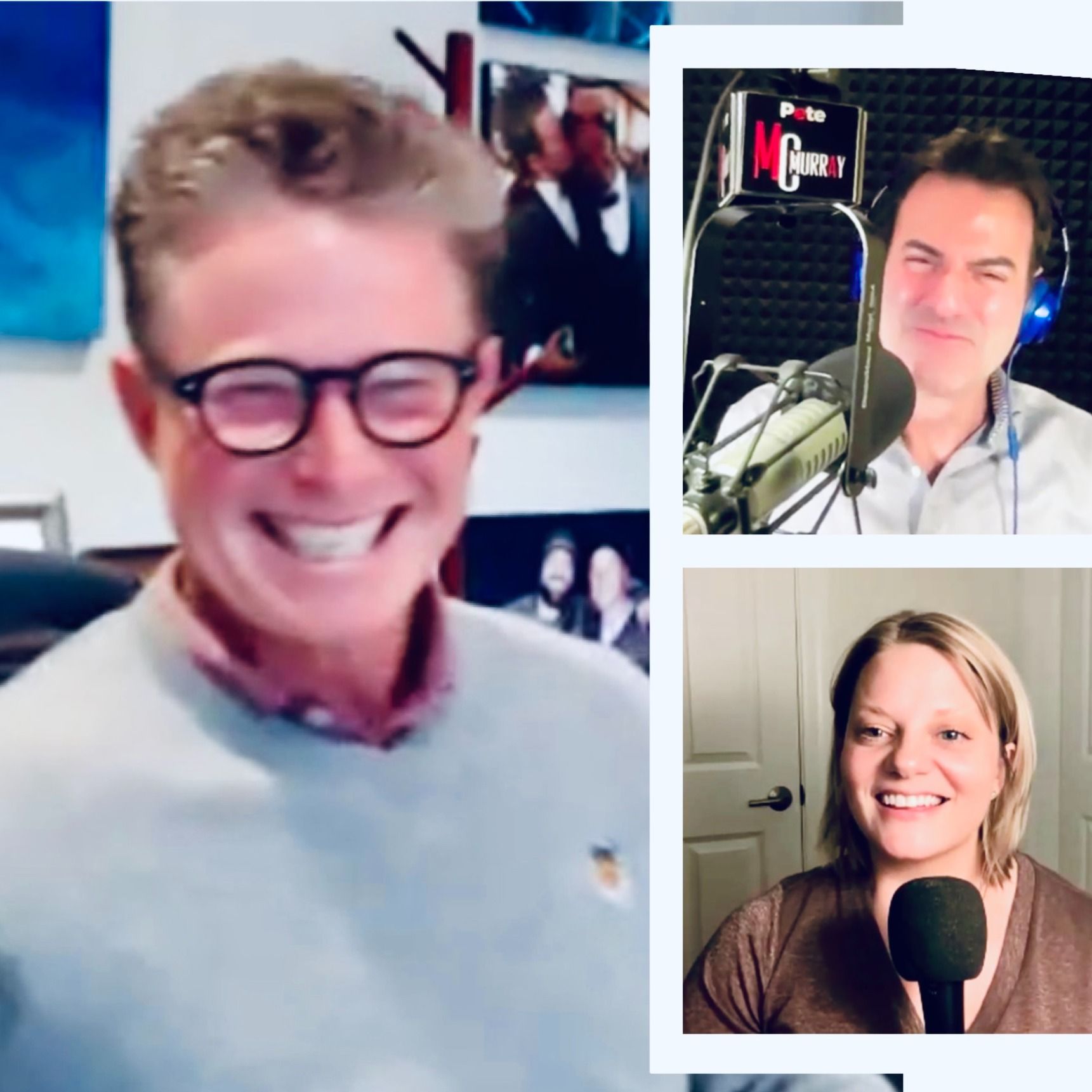 The Bushy Billy Bush "Can we please give a standing ovation to the Pope for making it to the Super Bowl!  He made it to the Super Bowl and woke up the next morning exhausted, and the papa dropped" episode artwork