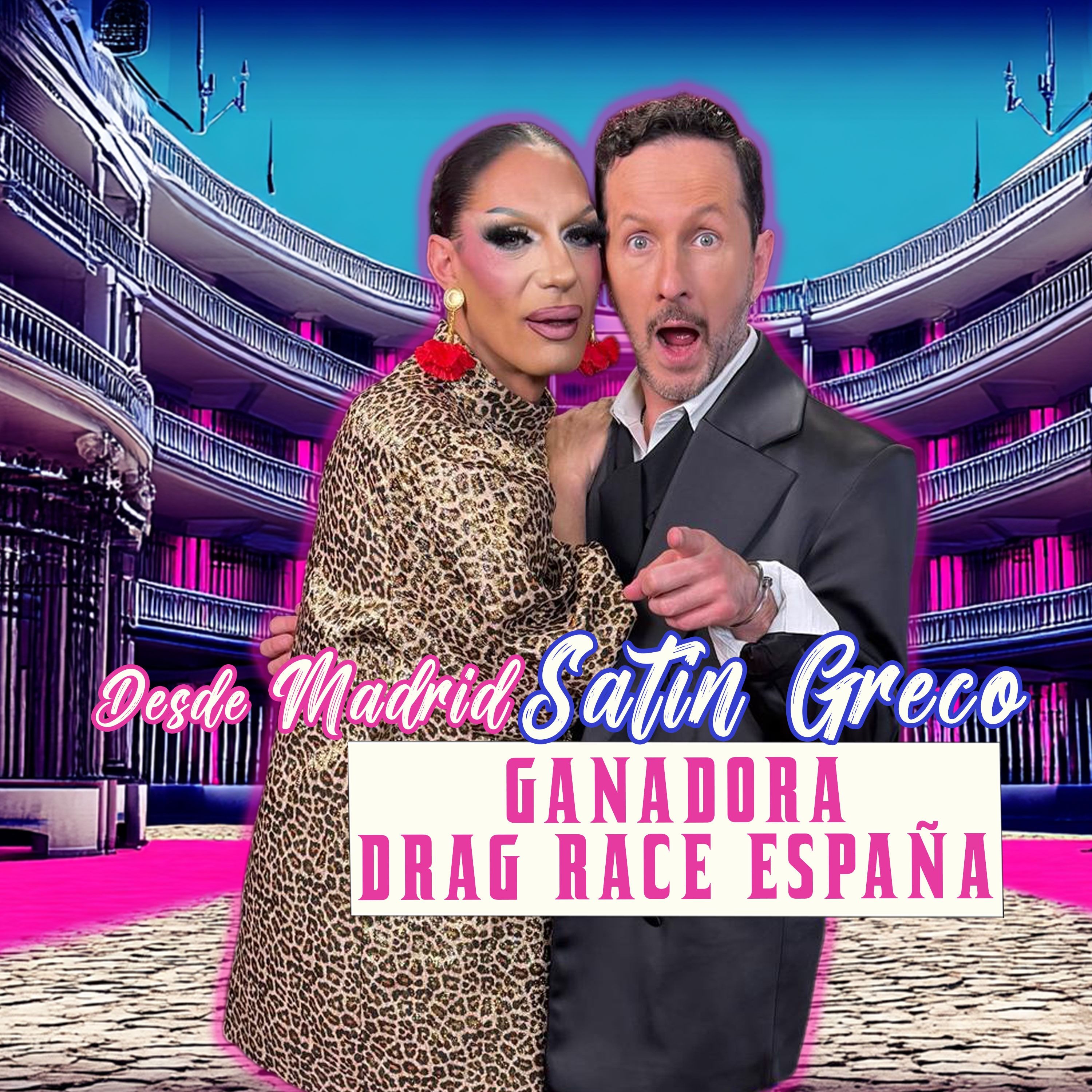 SATIN GRECO GANADORA DRAG RACE ESPAÑA episode artwork