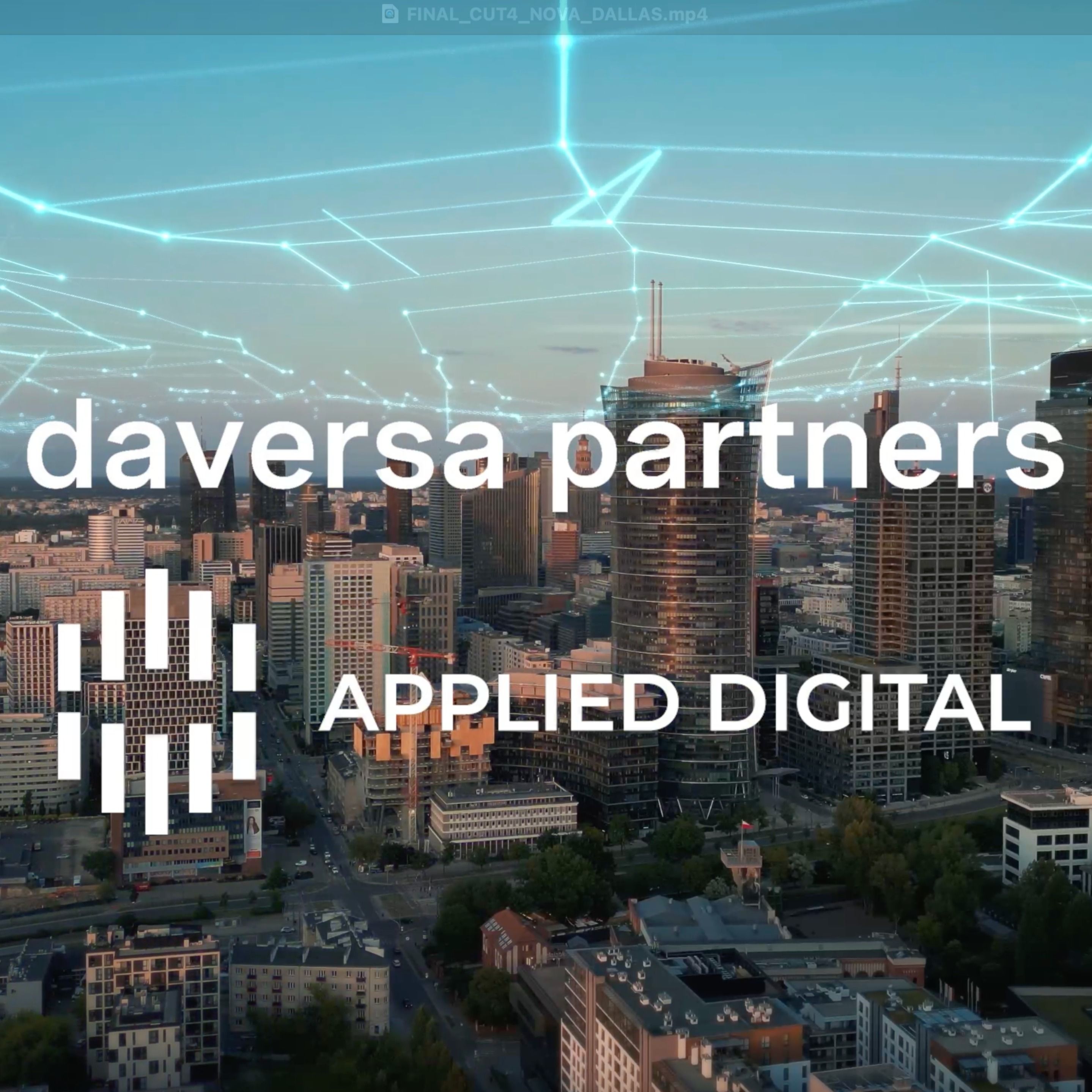 Daversa x Applied Digital: Building the AI Infrastructure of Tomorrow ft. Wes Cummins, CEO at Applied Digital