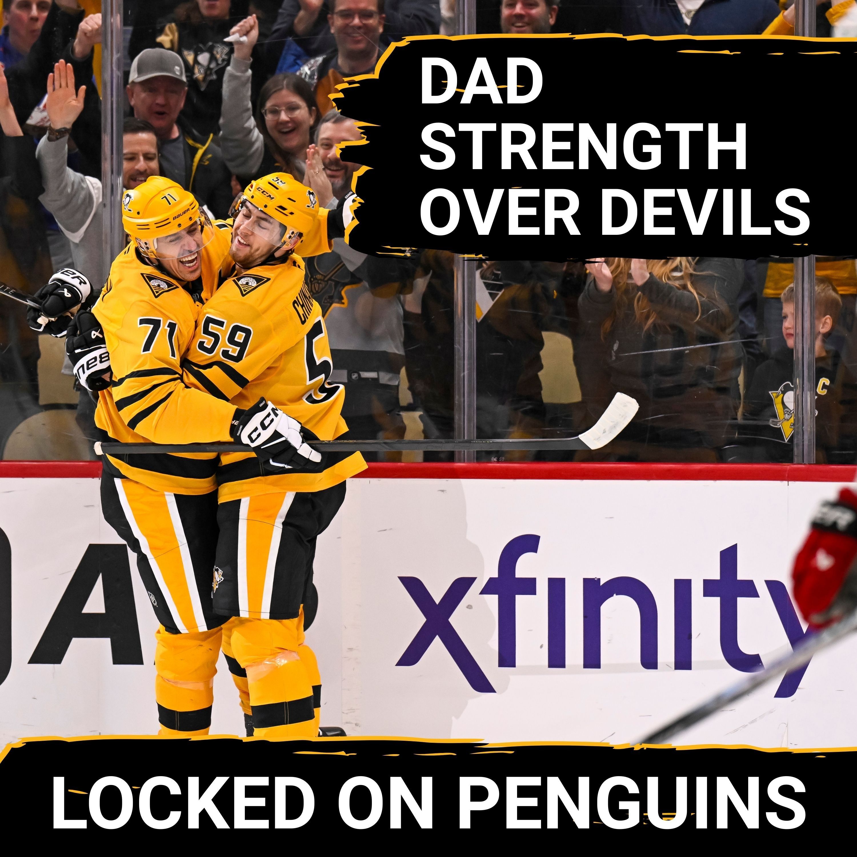 Penguins DOWN DEVILS and prepare for a weekend back-to-back