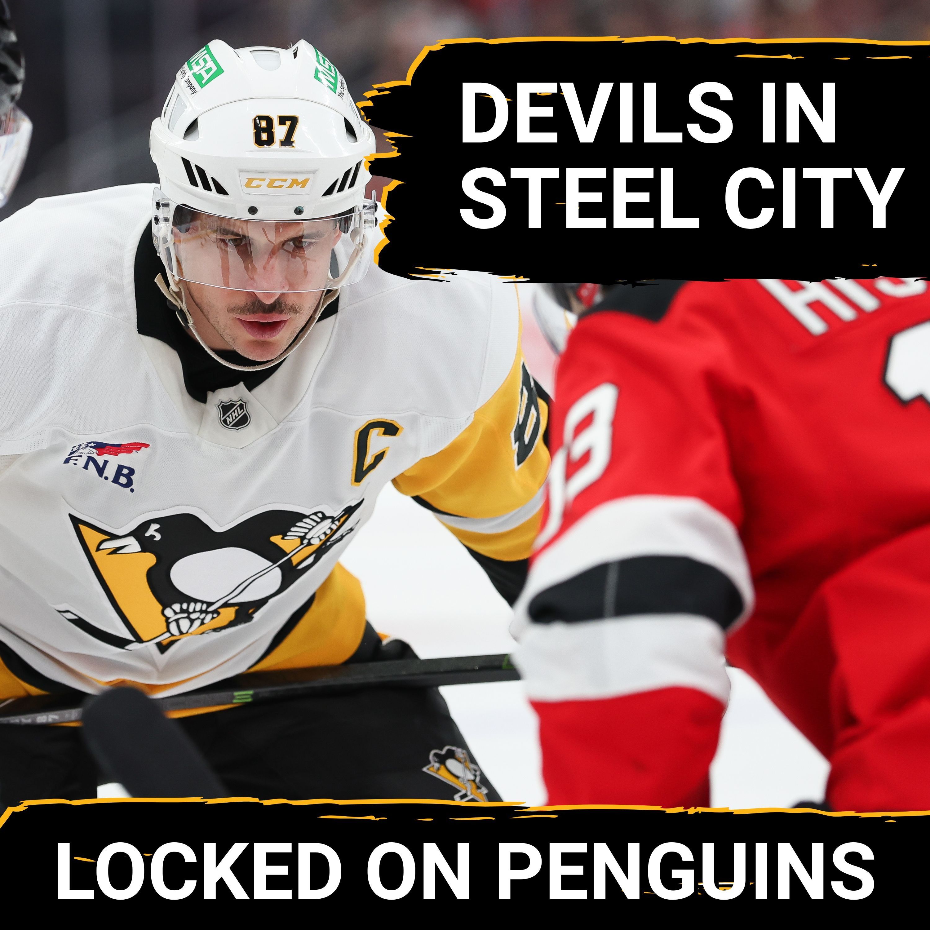 Penguins look to extend their winning streak to SIX against New Jersey!