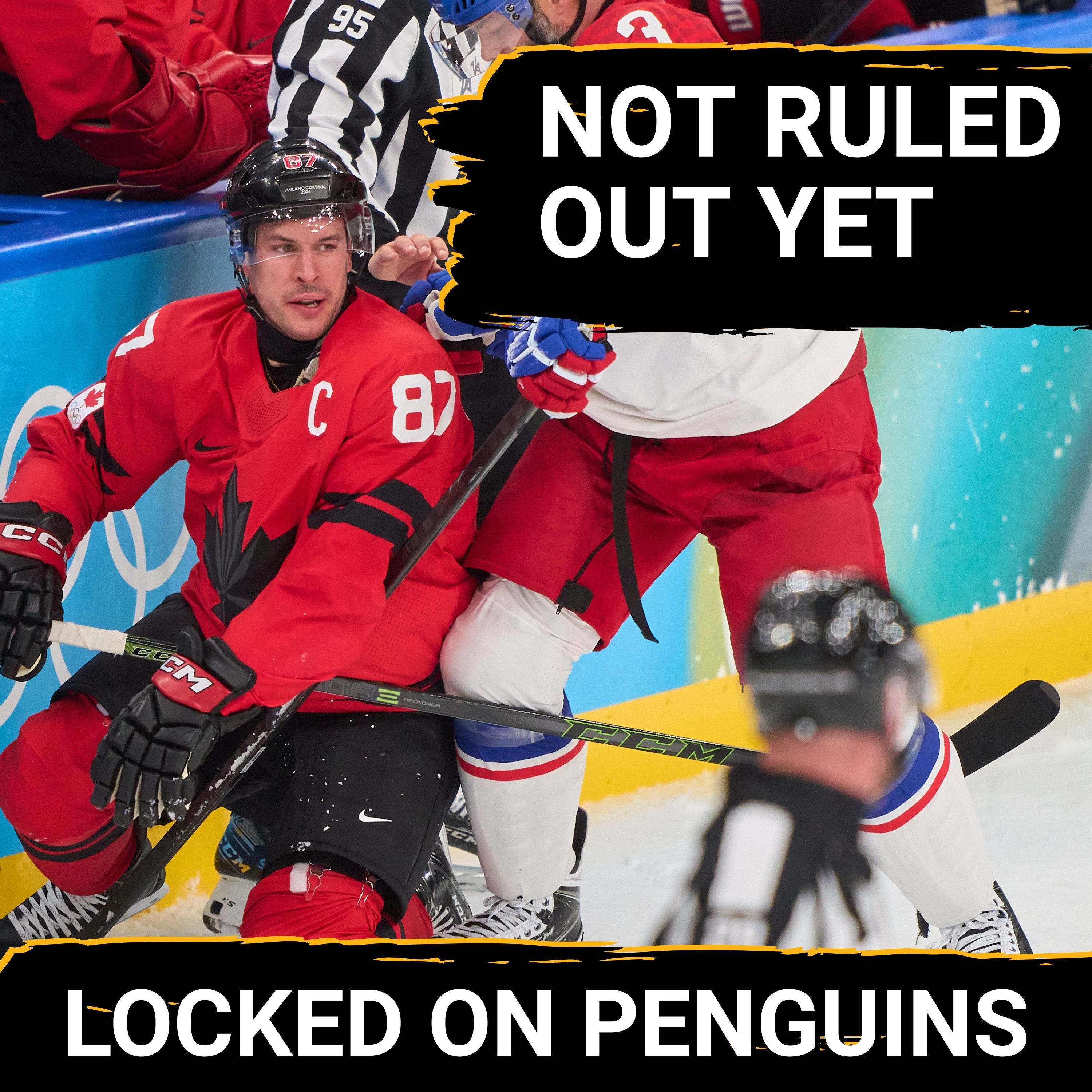 Penguins captain Sidney Crosby NOT RULED OUT for semifinals